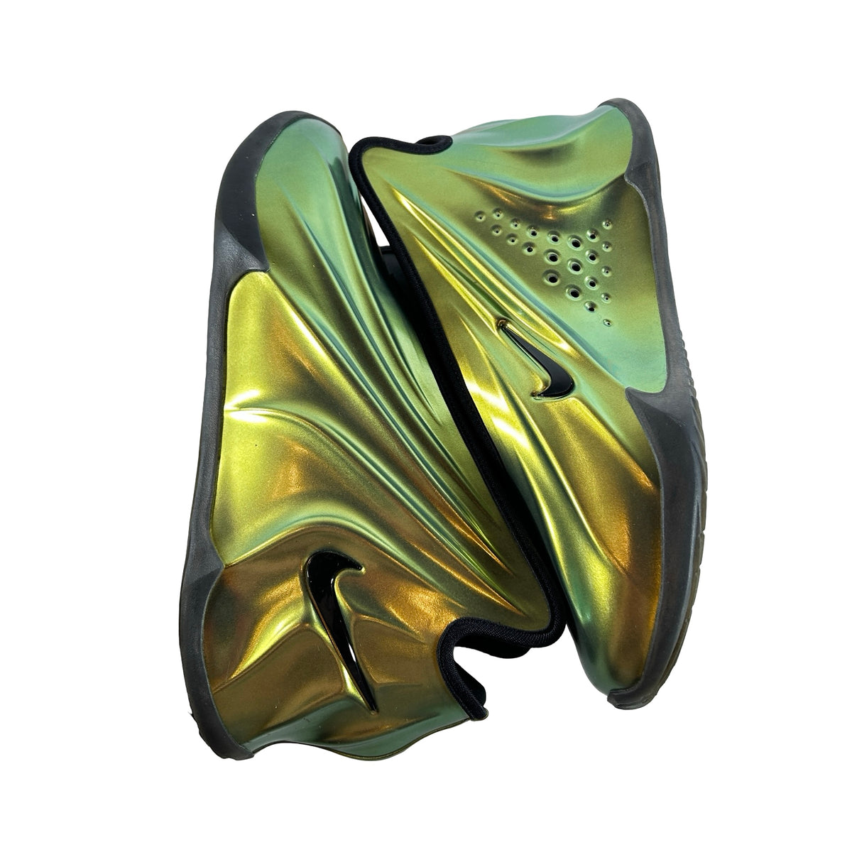 IQ6108 001 Nike GT Future Ducks of a Feather Oregon Ducks Metallic Nova [USED] - 12.5 M (Used)