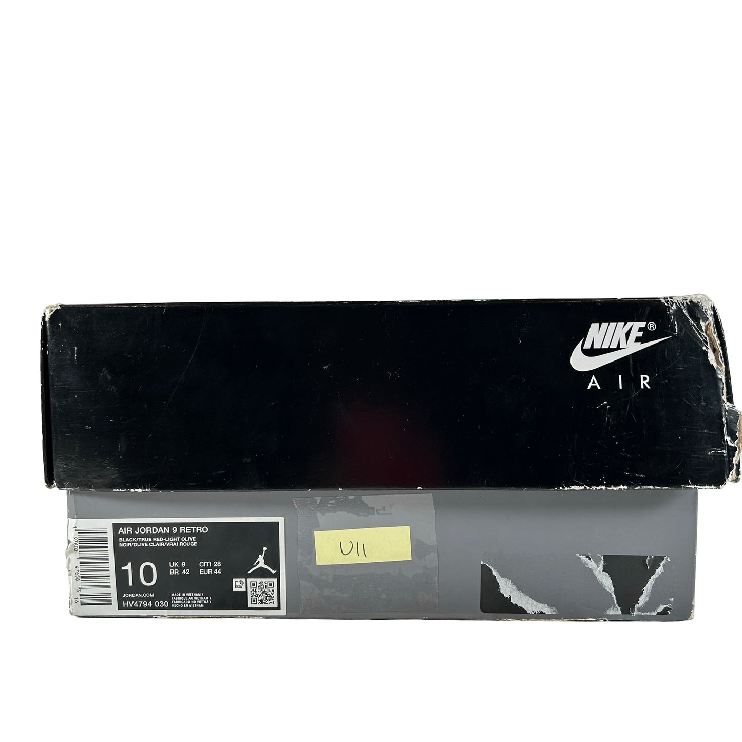 HV4794 030 Air Jordan 9 Retro Olive (2024) [USED] - 10 M (Used11)