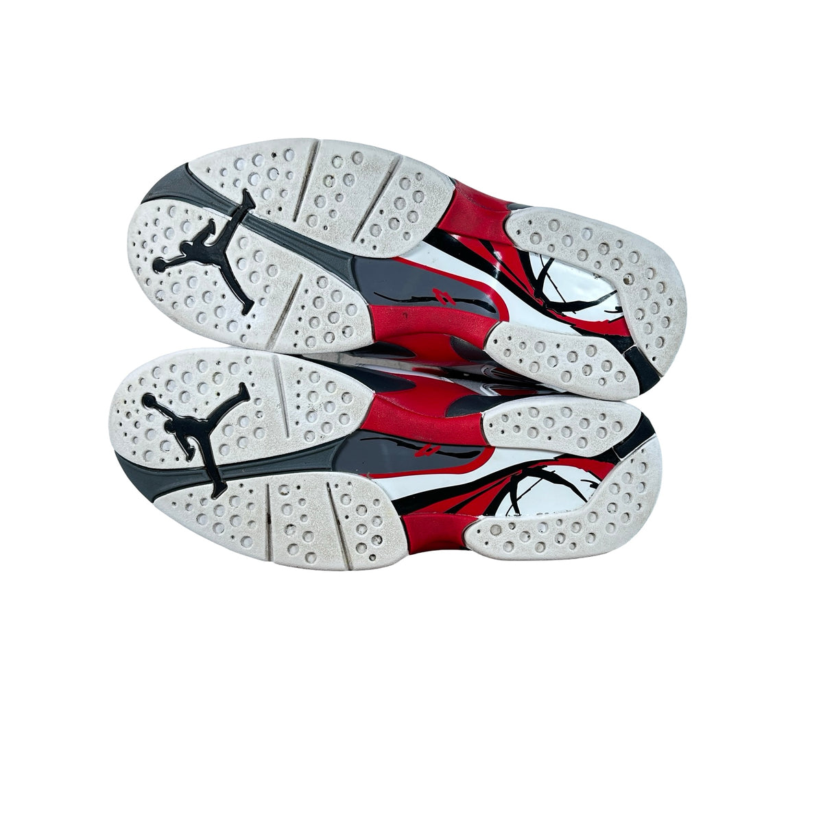 305381 100 Jordan 8 Retro White True Red (2025) [USED] - 7.5 M (Used)