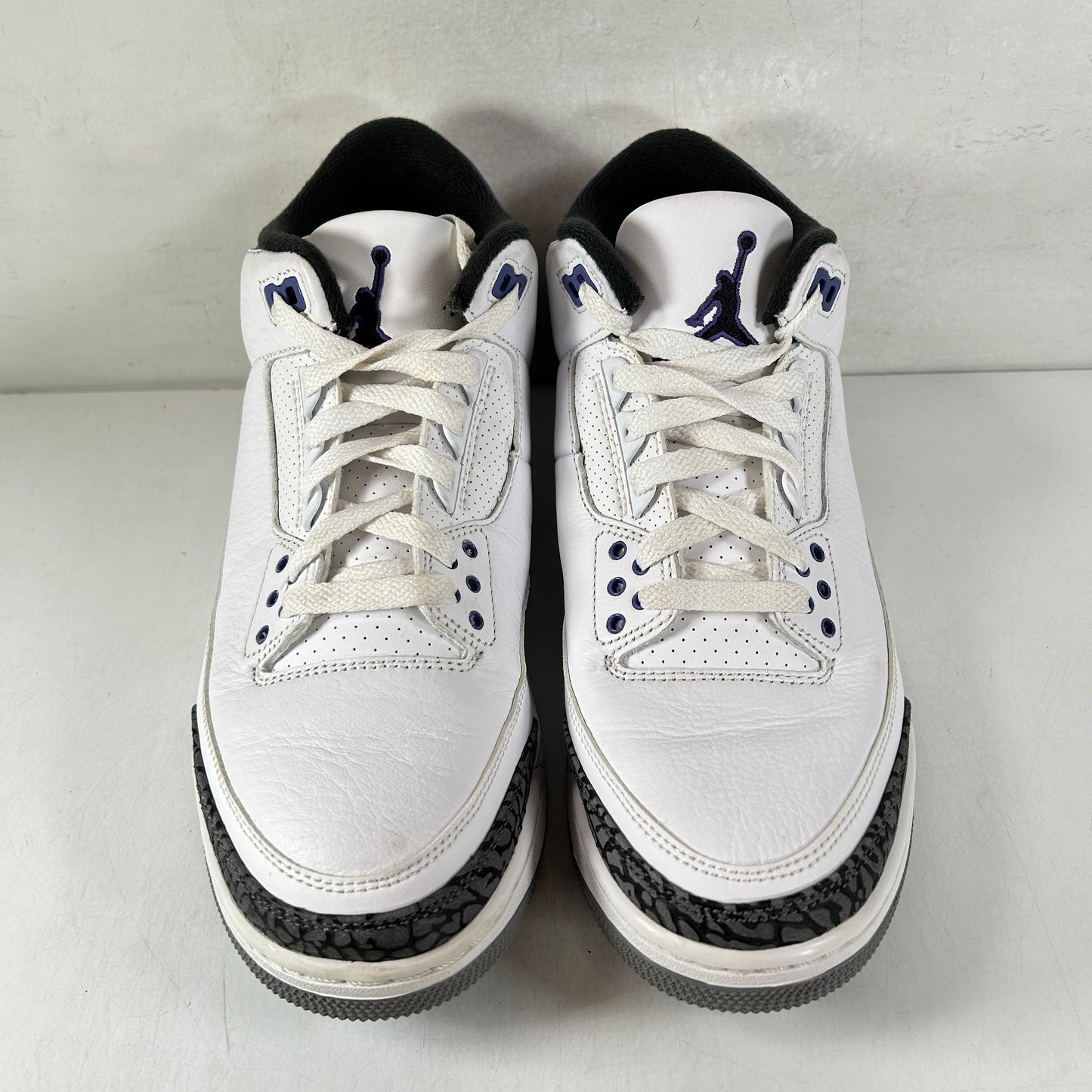 CT8532 105 Jordan 3 Retro Dark Iris [USED] - 10 M (Used) (Replace Box)