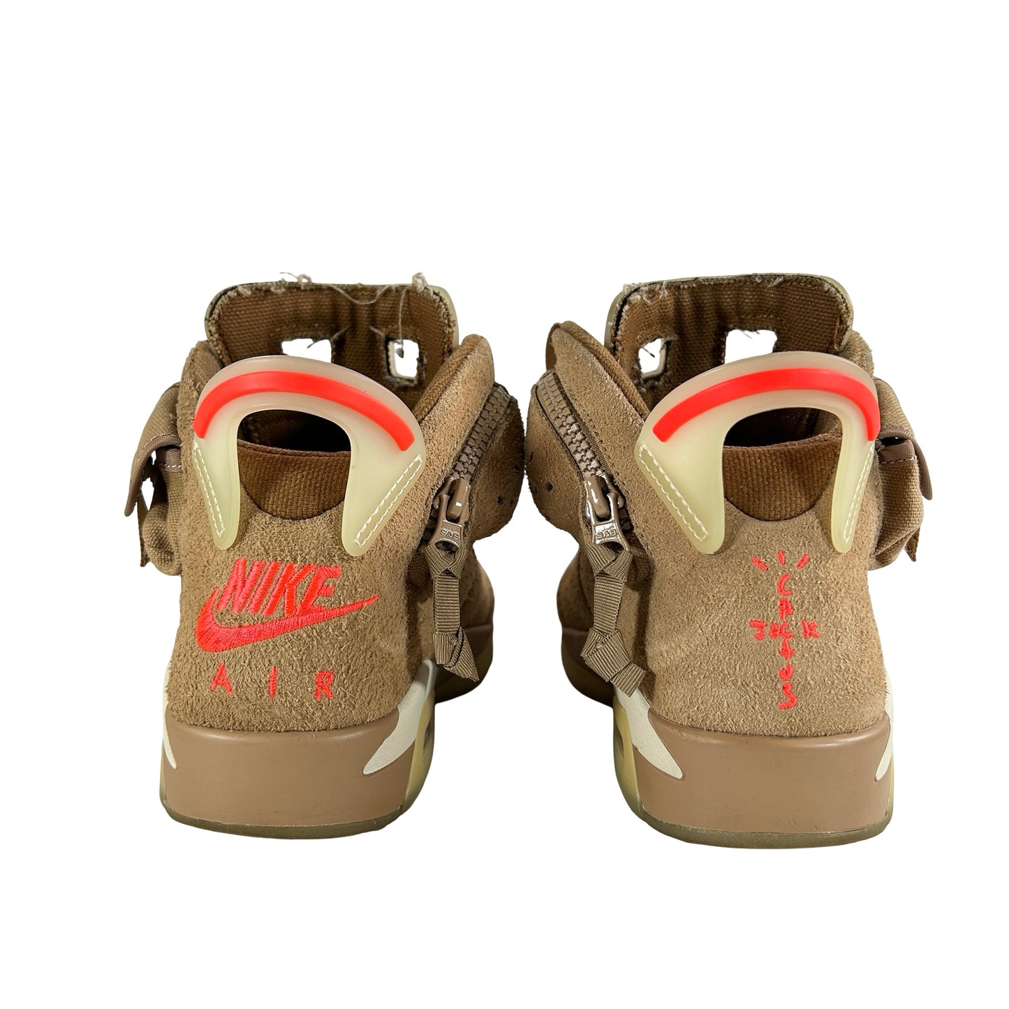 DH0690 200 Jordan 6 Retro Travis Scott British Khaki [USED] - 5.5 M (Used)