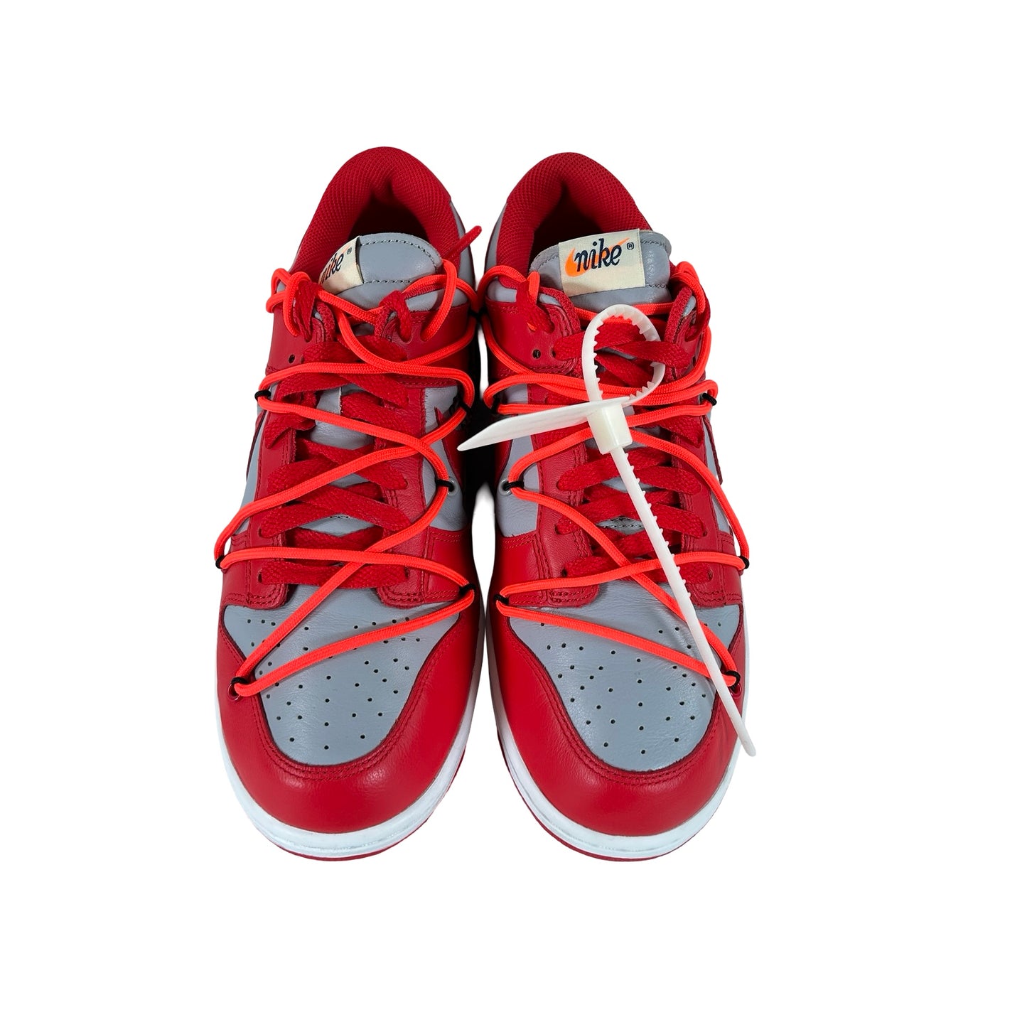 CT0856 600 Dunk Low Off-White Red [USED] - 8.5 M (Used) (No Box)