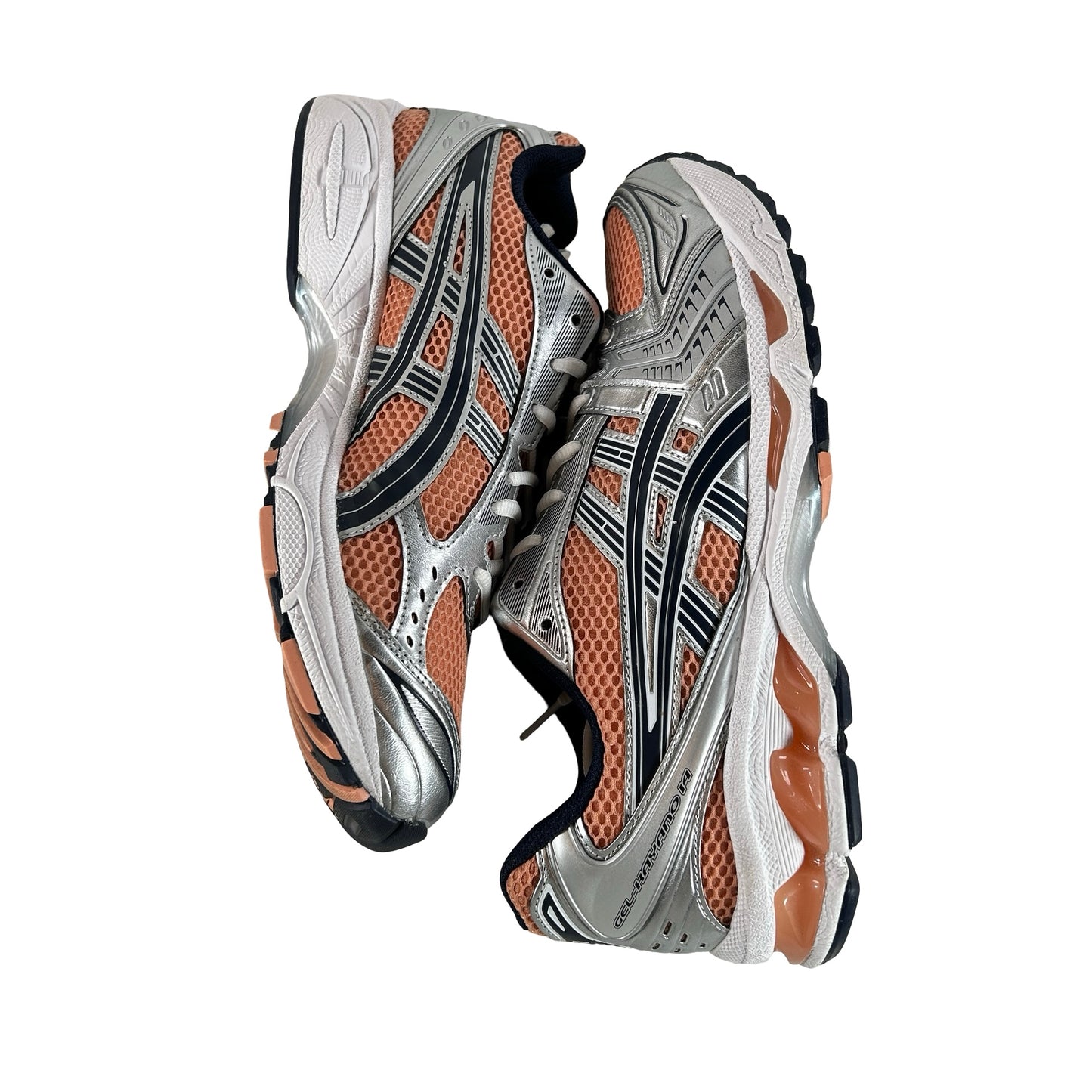 1203A537 210 ASICS Gel-Kayano 14 Sepia Pure Silver [USED] - 10.5 M (Used)