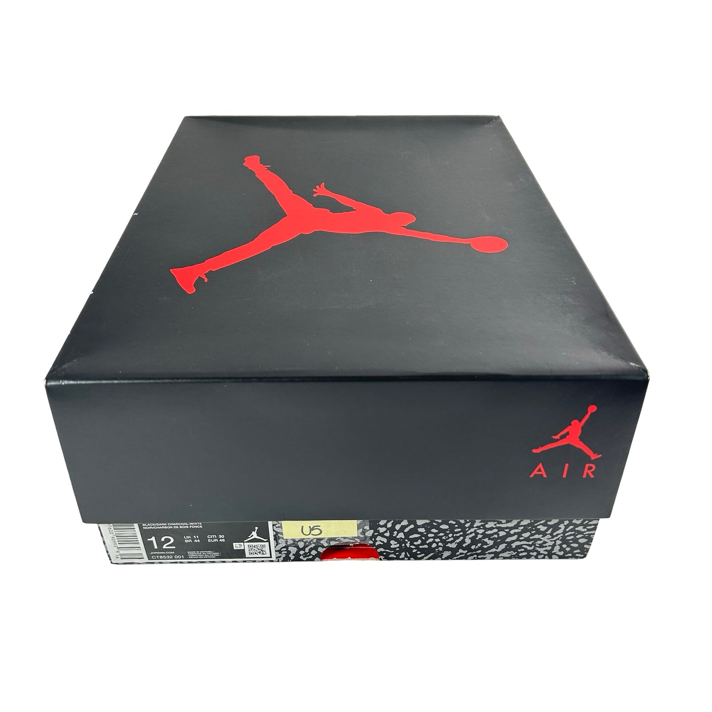 CT8532 001 Jordan 3 Retro Black Cat (2025) [USED] - 12 M (Used5)