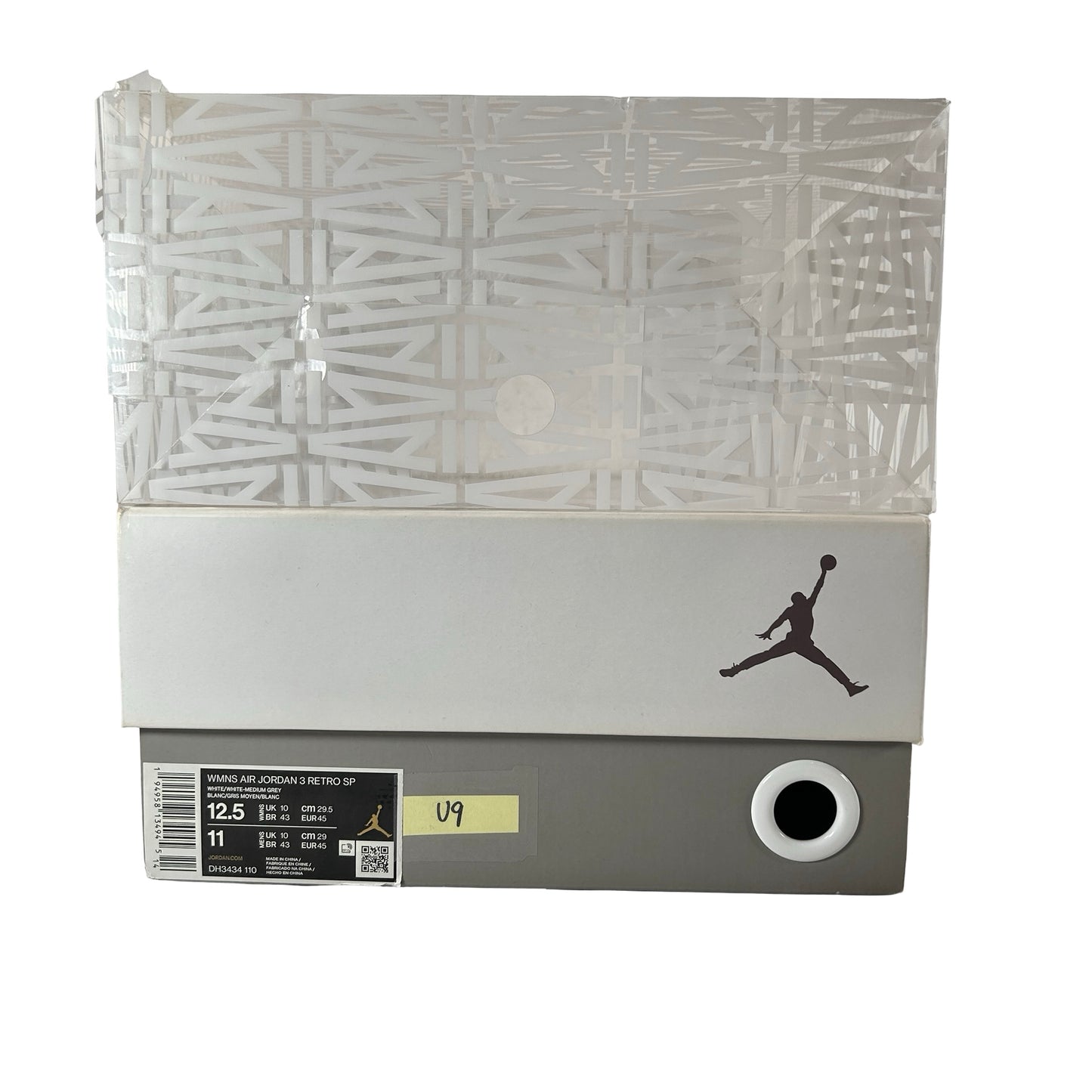 DH3434 110 Jordan 3 Retro SP A Ma Maniére (Women's) [USED] - 12.5 W / 11 M (Used9)