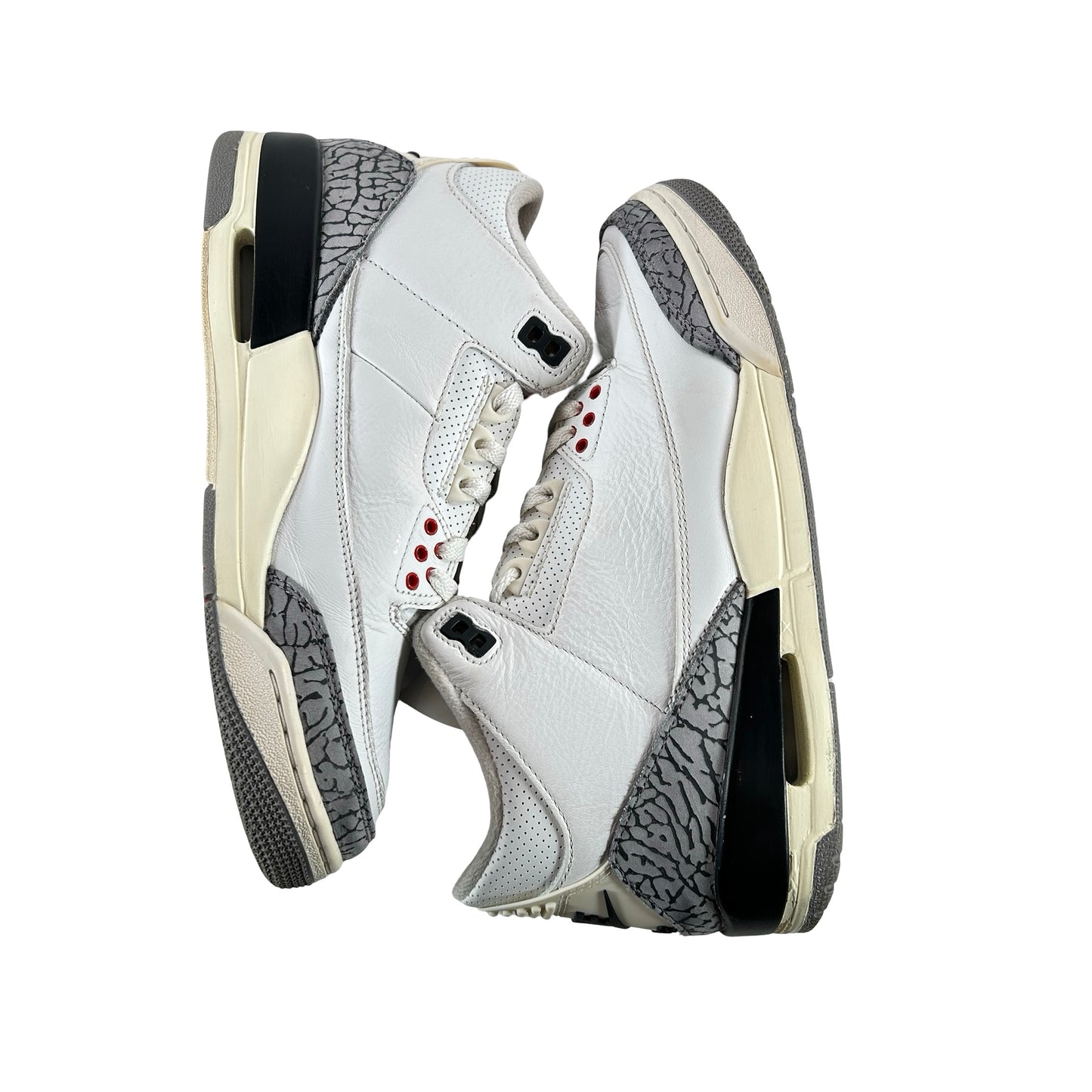 DN3707 100 Jordan 3 Retro White Cement Reimagined [USED] - 8.5 M (Used15)