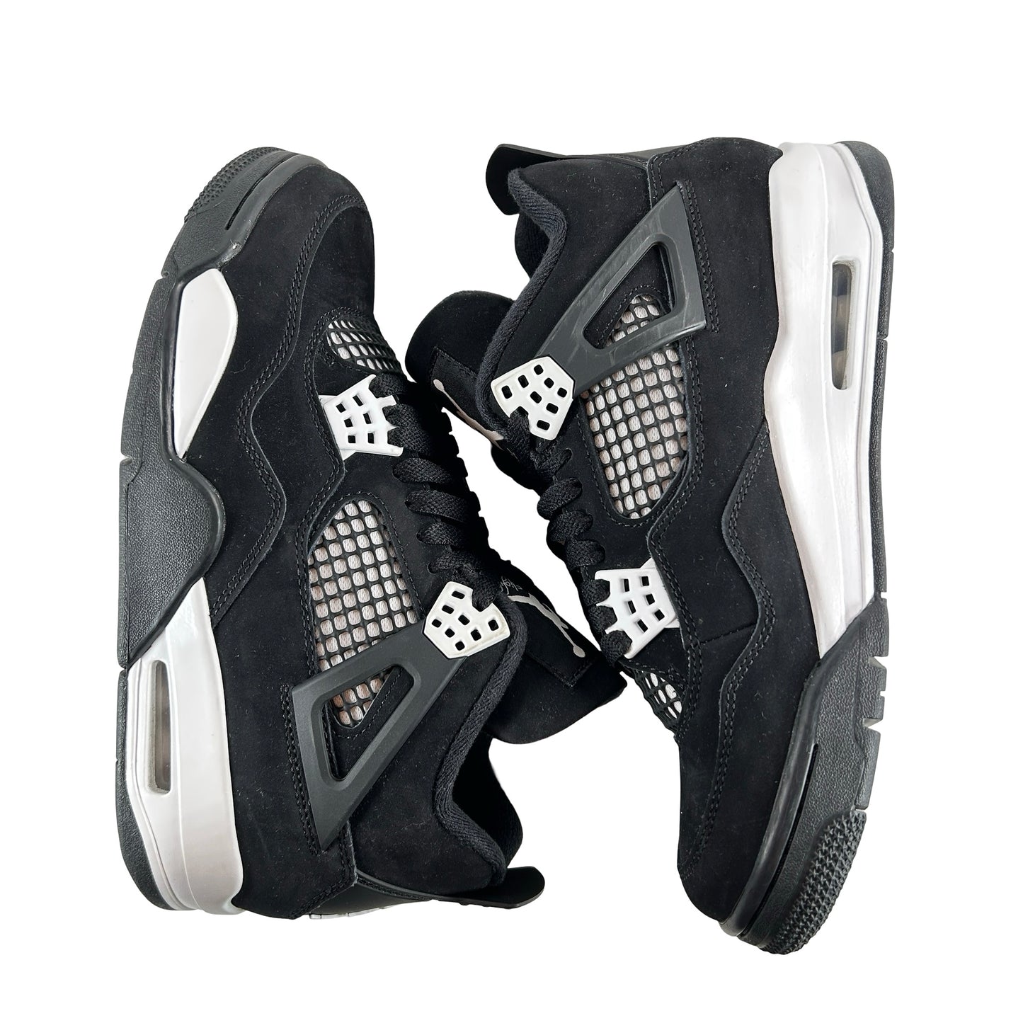 FQ8138 001 Jordan 4 Retro White Thunder [USED] - 7 M (Used)