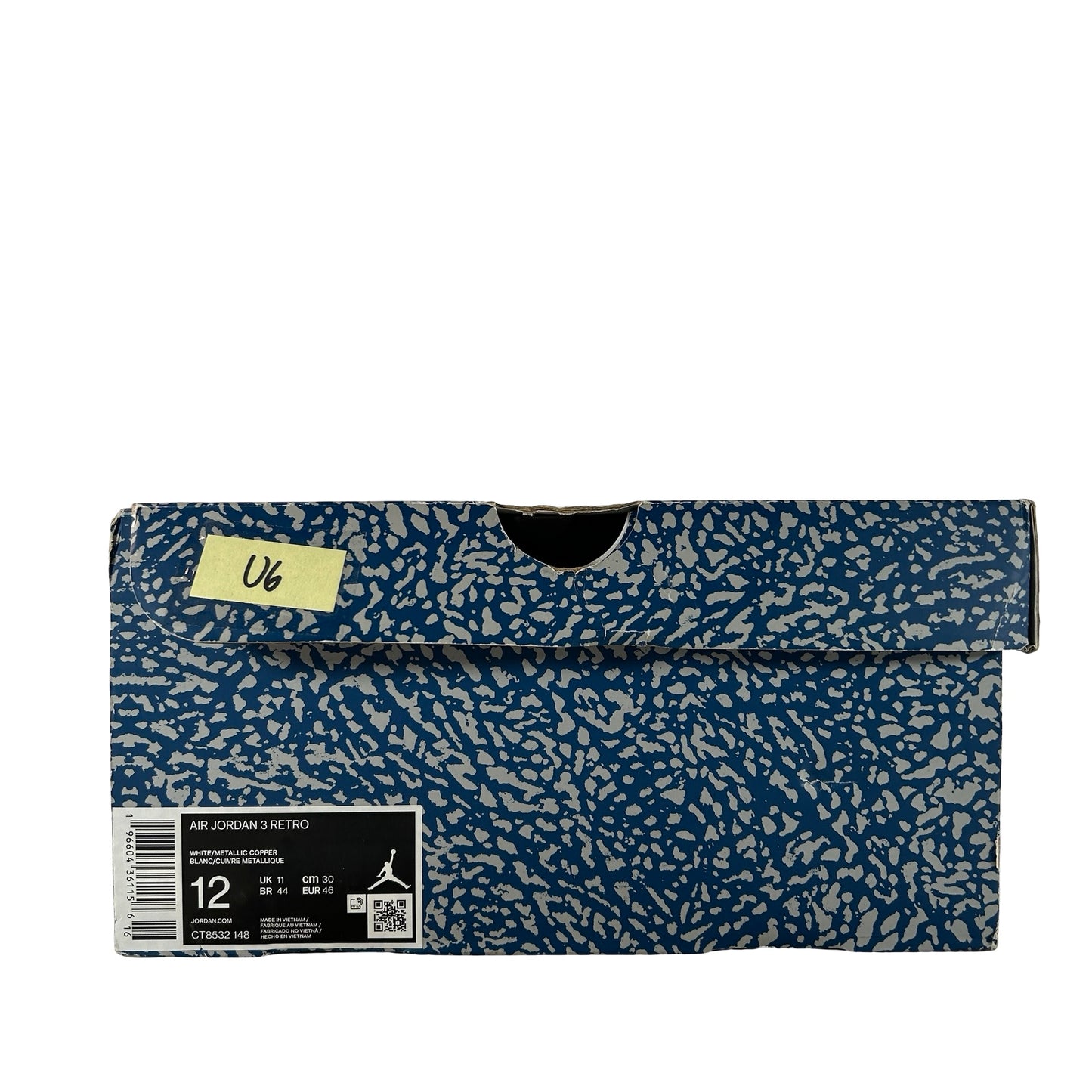 CT8532 148 Jordan 3 Retro Wizards [USED] - 12 M (Used6)