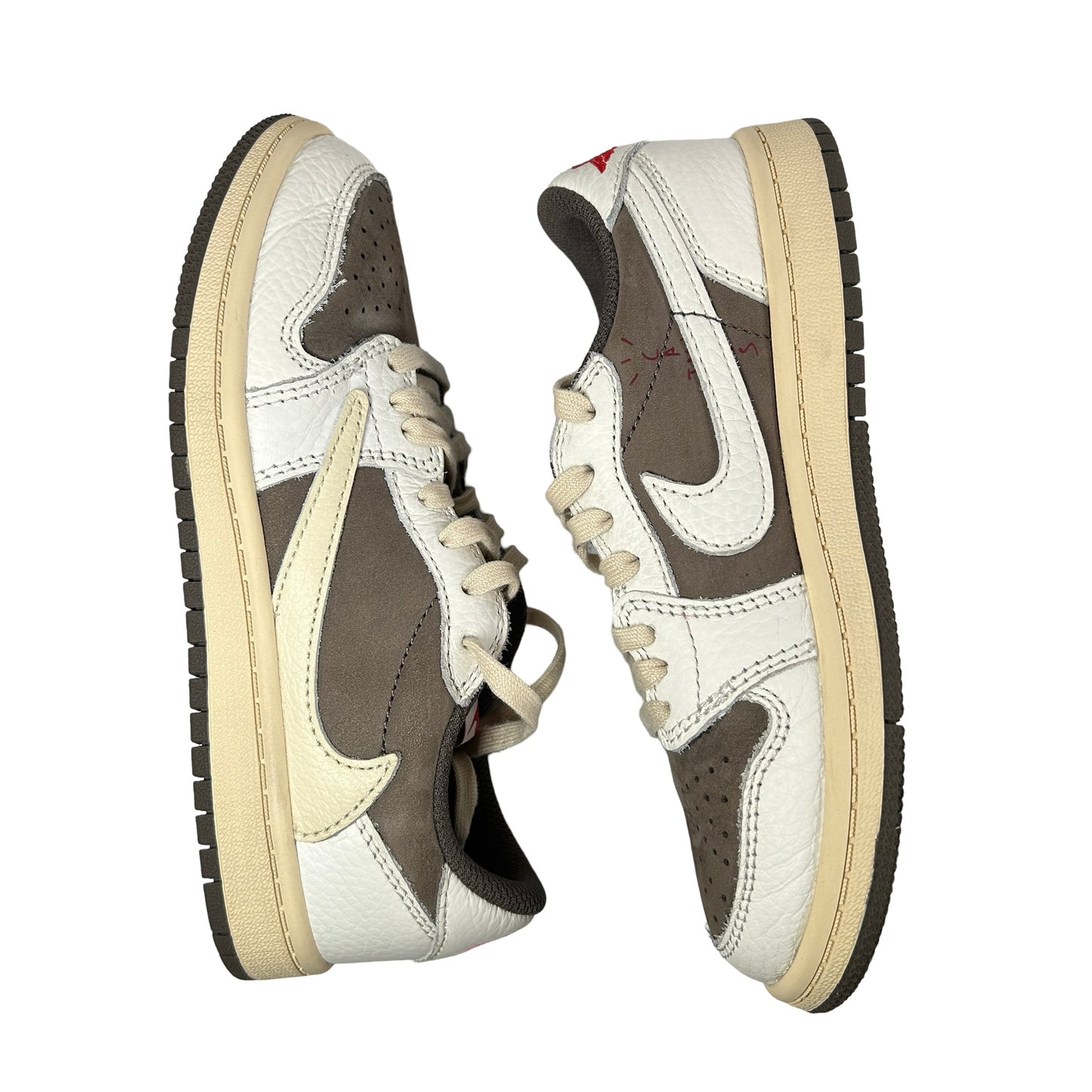 DO5442 162 Jordan 1 Retro Low OG SP Travis Scott Reverse Mocha (PS) [USED] - 1.5 Y (Used) (No Box)