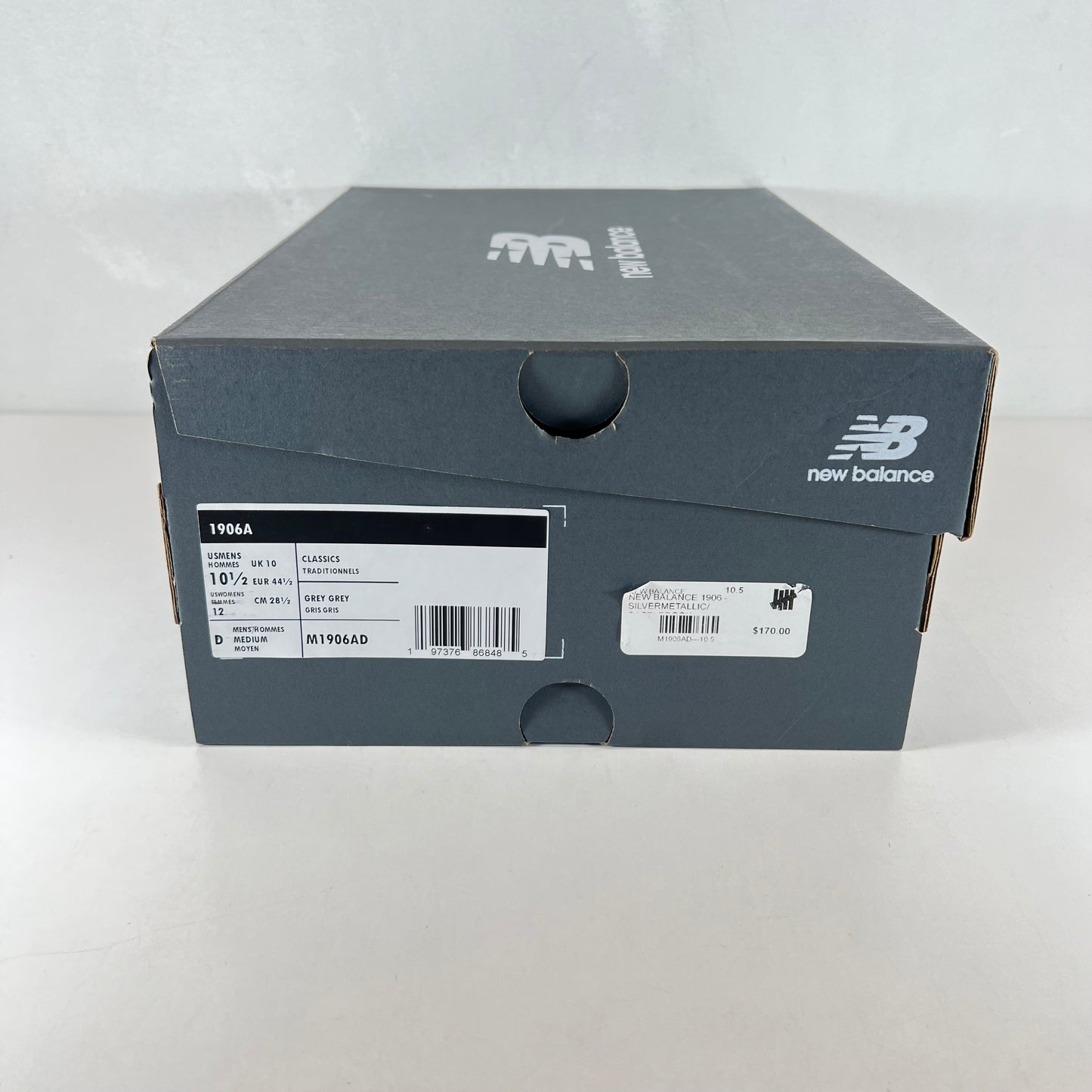 M1906AD New Balance 1906A Silver Metalic Castlerock [USED] - 10.5 M (Used)
