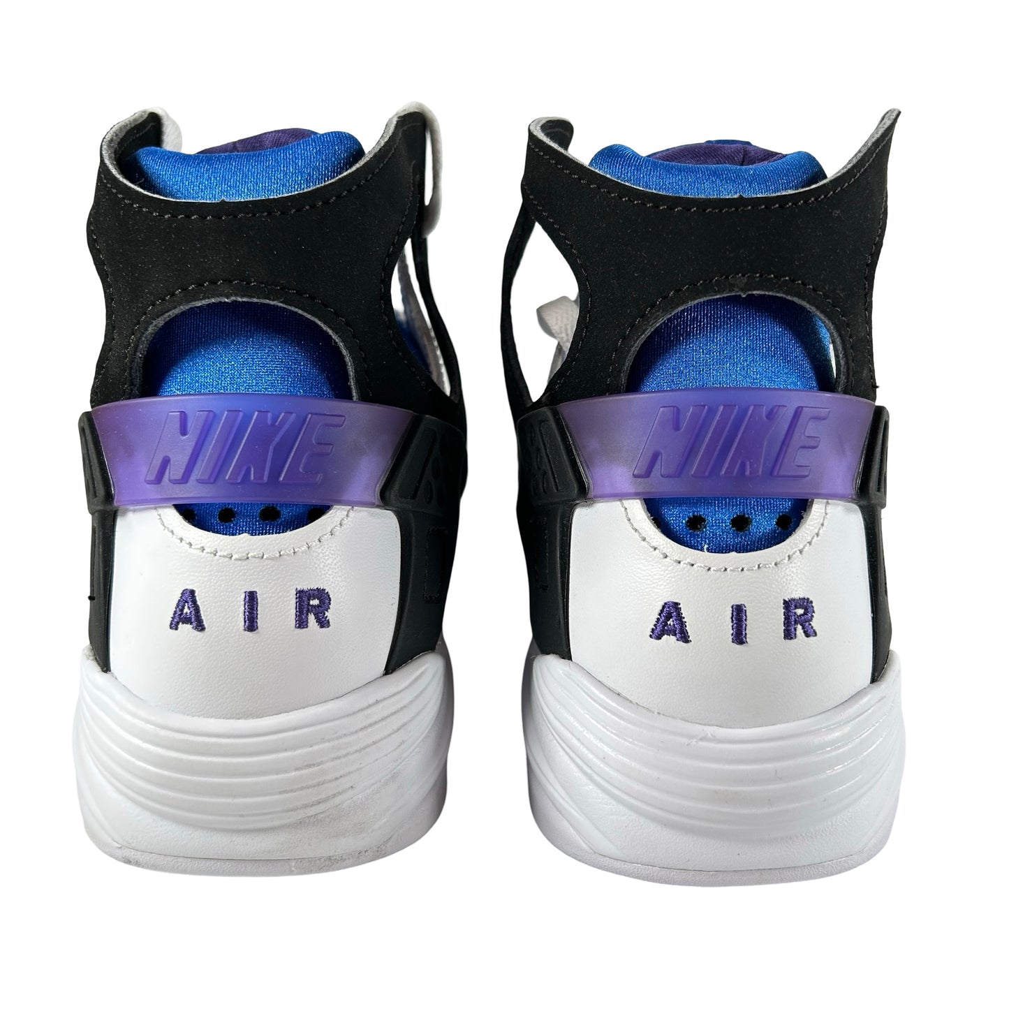 FD0183 101 Nike Air Flight Huarache OG White Varsity Purple (2023) [CONDITIONAL] - 7 M (Yellowing)