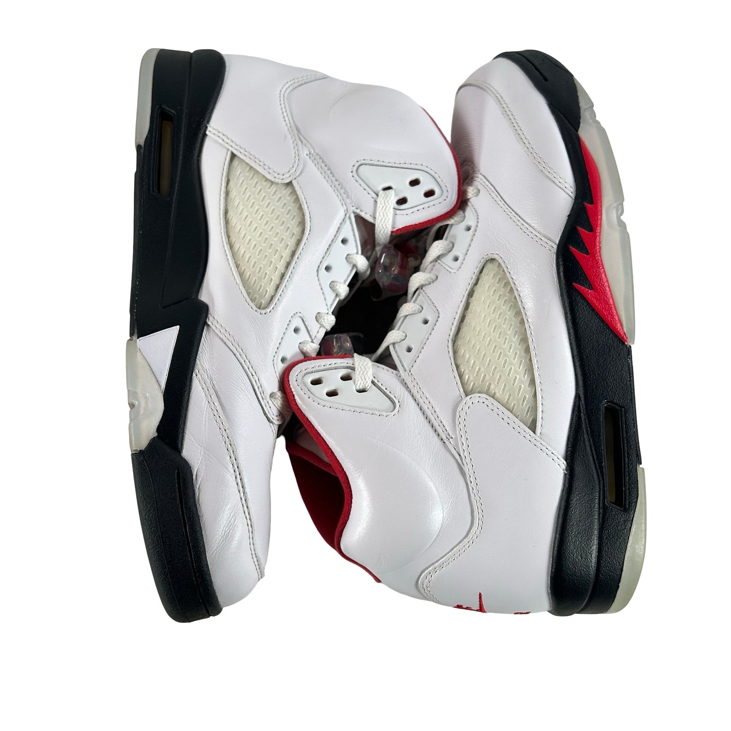 DA1911 102 Jordan 5 Retro Fire Red Silver Tongue (2020) [USED] - 11.5 M (Used)