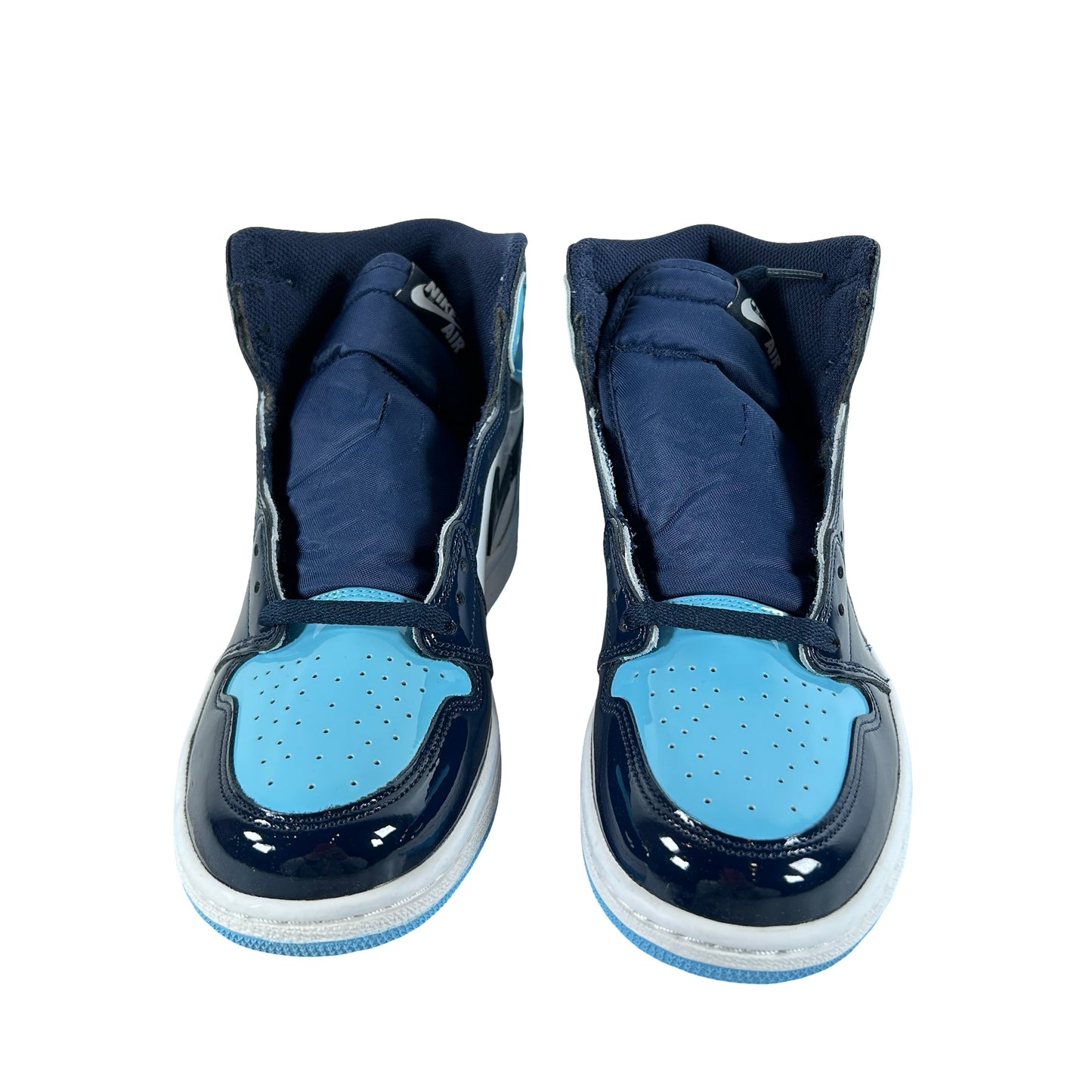 CD0461 401 Jordan 1 Retro High UNC Patent (Women's) [CONDITIONAL] - 8 W (Lightly Stained Midsole)