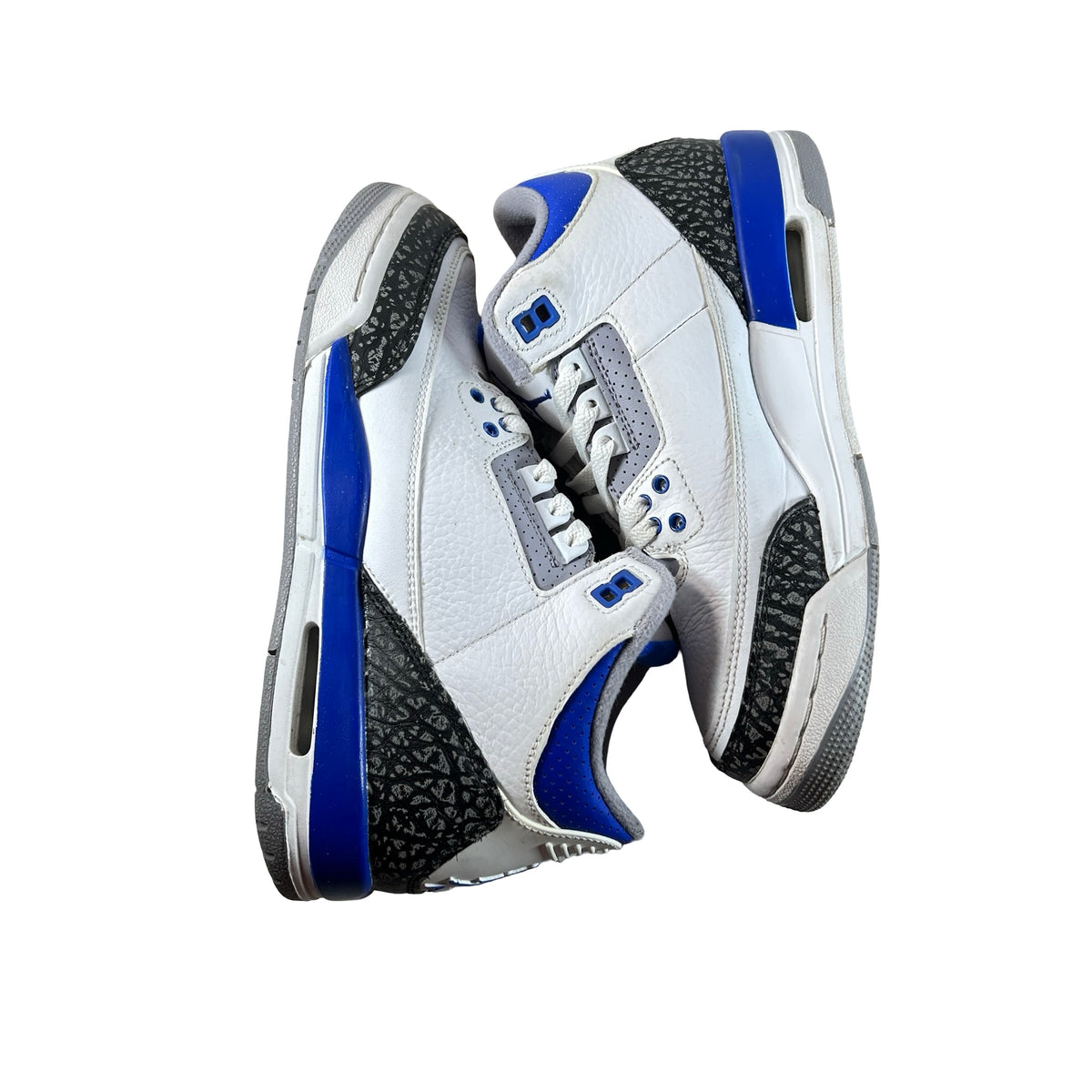 398614 145 Jordan 3 Retro Racer Blue (GS) [USED] - 6 Y (Used)