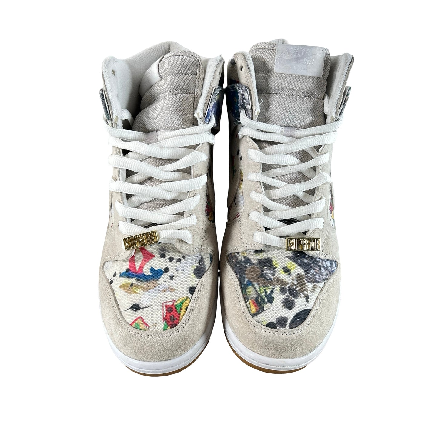FD8779 100 Nike SB Dunk High Supreme Rammellzee [USED] - 10 M (Used3)