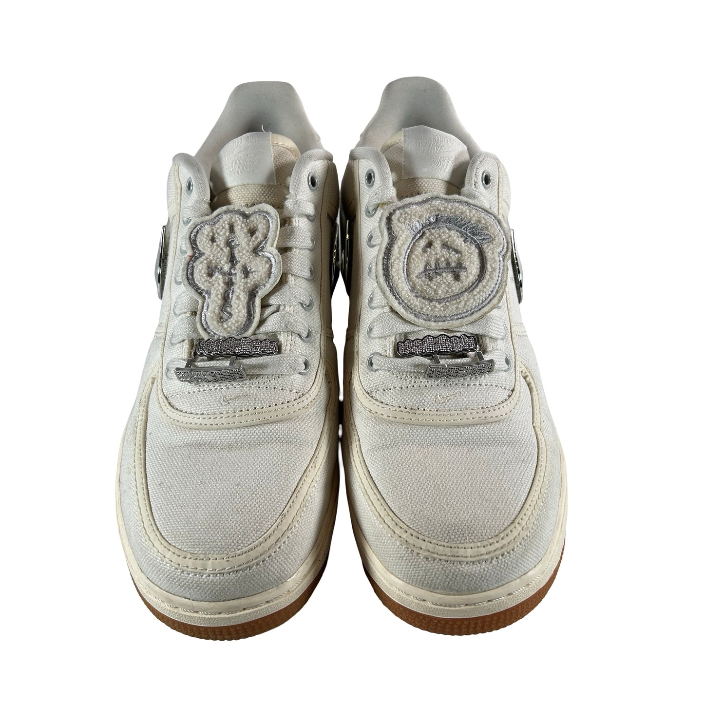 AQ4211 101 Nike Air Force 1 Low Travis Scott Sail [USED] - 10 M (Used) (No Box)