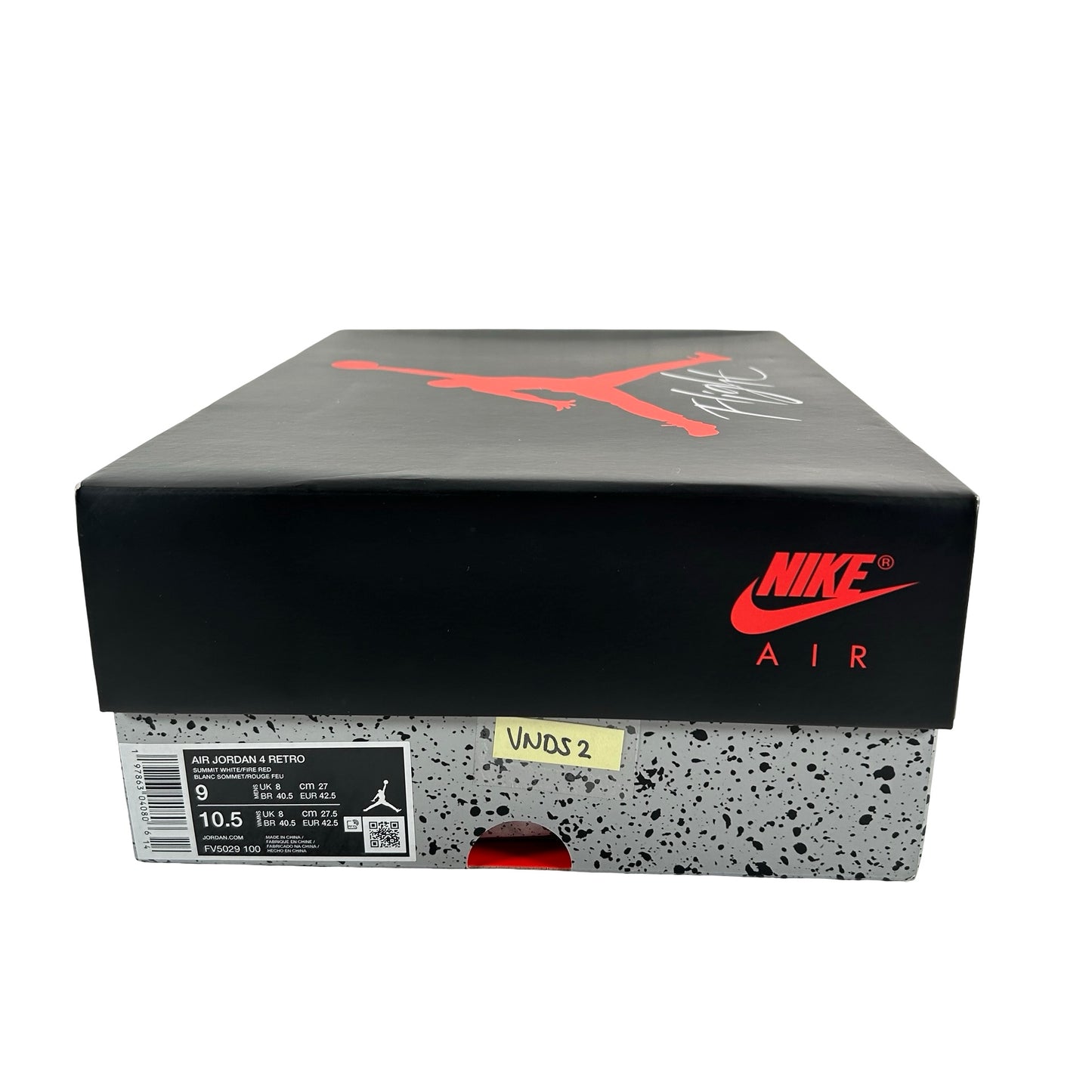 FV5029 100 Jordan 4 Retro White Cement (2025) [USED] - 9 M (VNDS2)