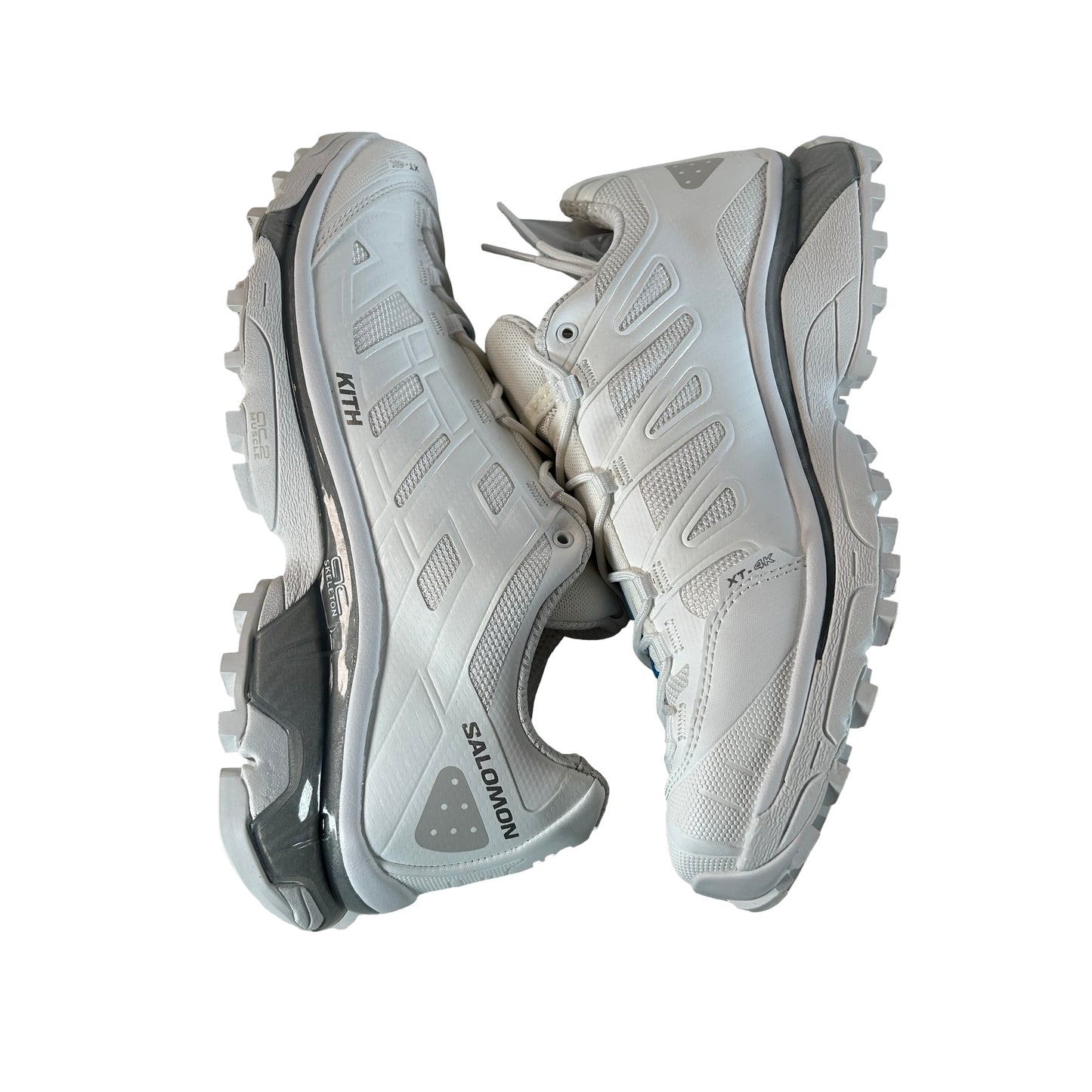 L49169500 Salomon XT-4K Kith White [USED] - 9 M (Used)