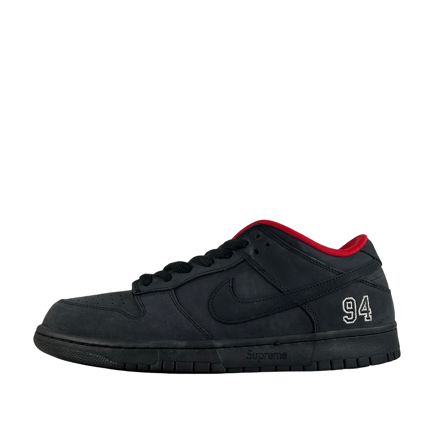 HQ8487 001 Nike SB Dunk Low Supreme 94 Black [USED] - 13 M (Used)