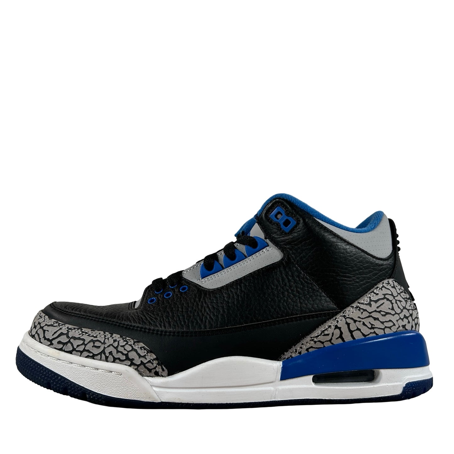 136064 007 Jordan 3 Retro Sport Blue [USED] - 9.5 M (Used2)