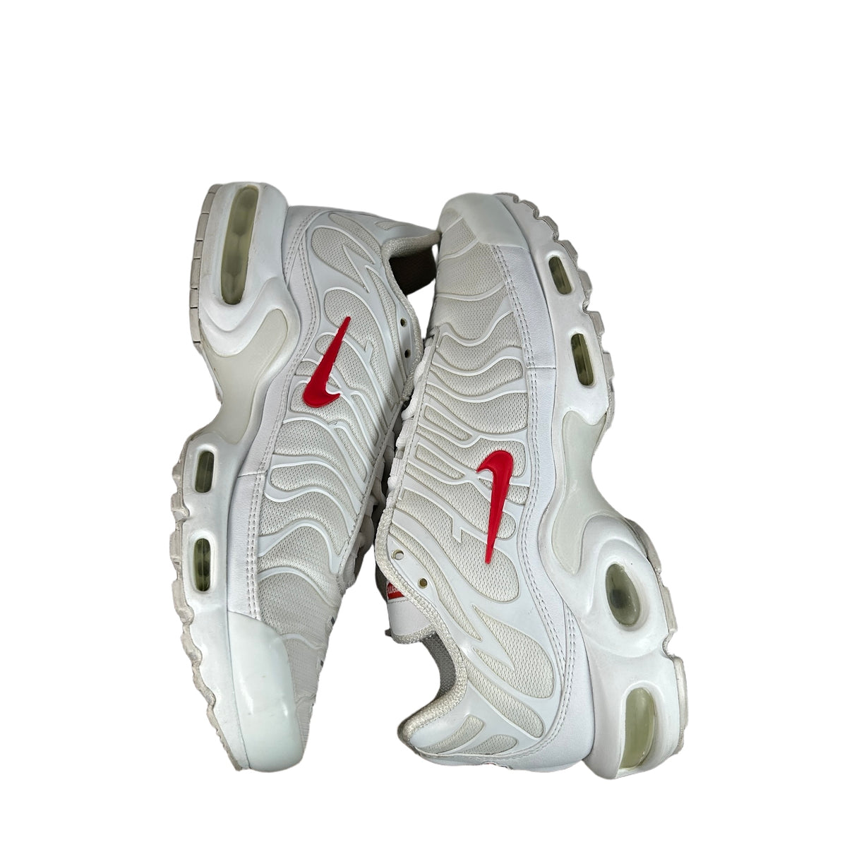 DA1472 100 Nike Air Max Plus Supreme White [USED] - 7 M (Used)