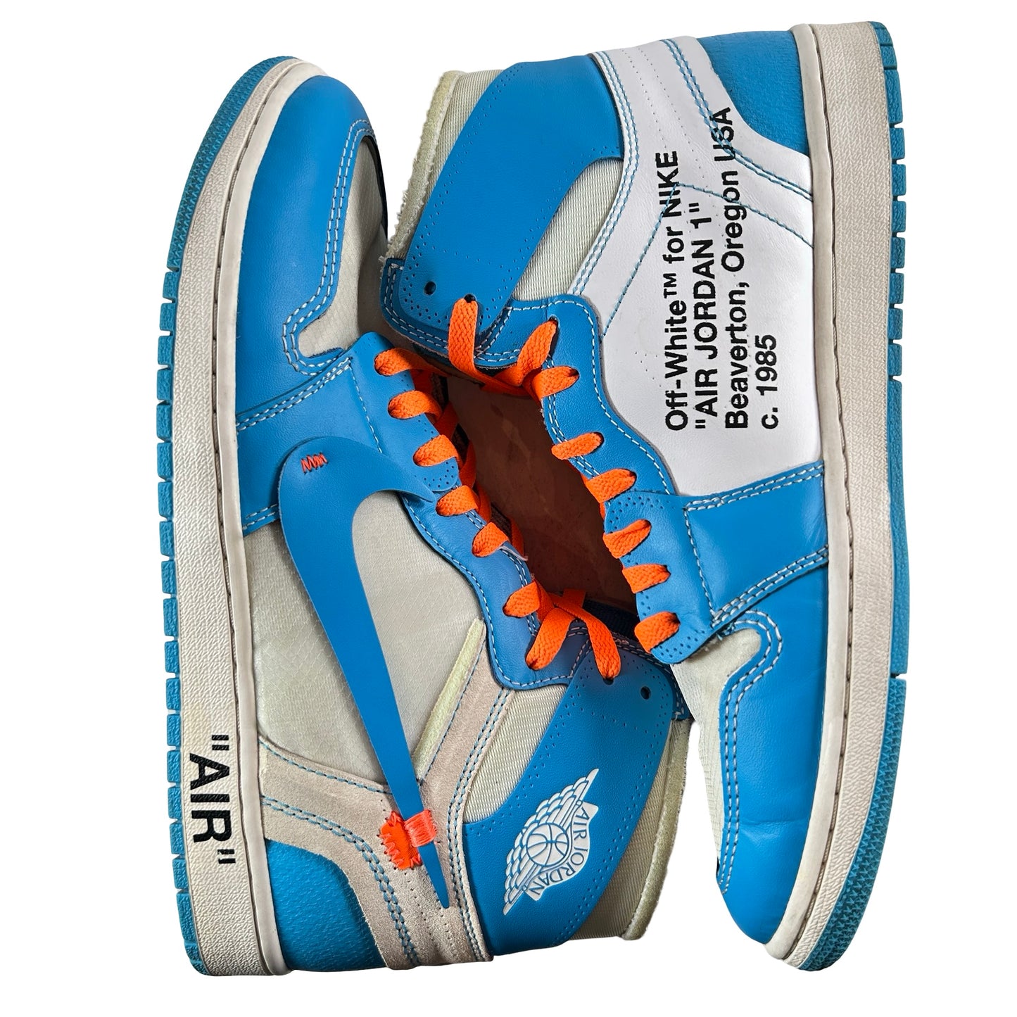 AQ0818 148 Jordan 1 Retro High Off-White UNC [USED] - 11.5 M (Used)