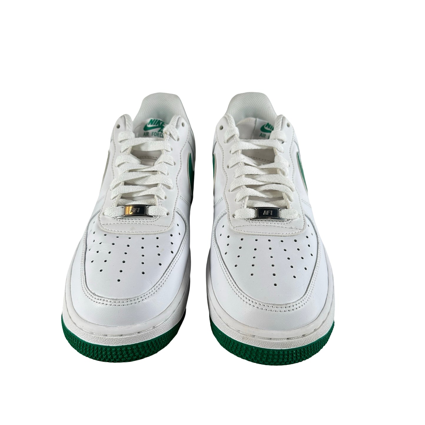 FJ4146 102 Nike Air Force 1 Low '07 White Malachite [USED] - 9 M (Used2) (No Box2)
