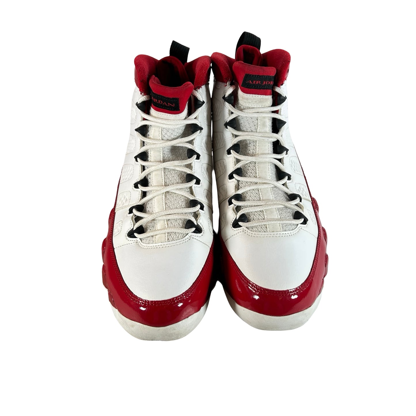 302370 160 Jordan 9 Retro White Gym Red [USED] - 11 M (Used) (Replace Box)