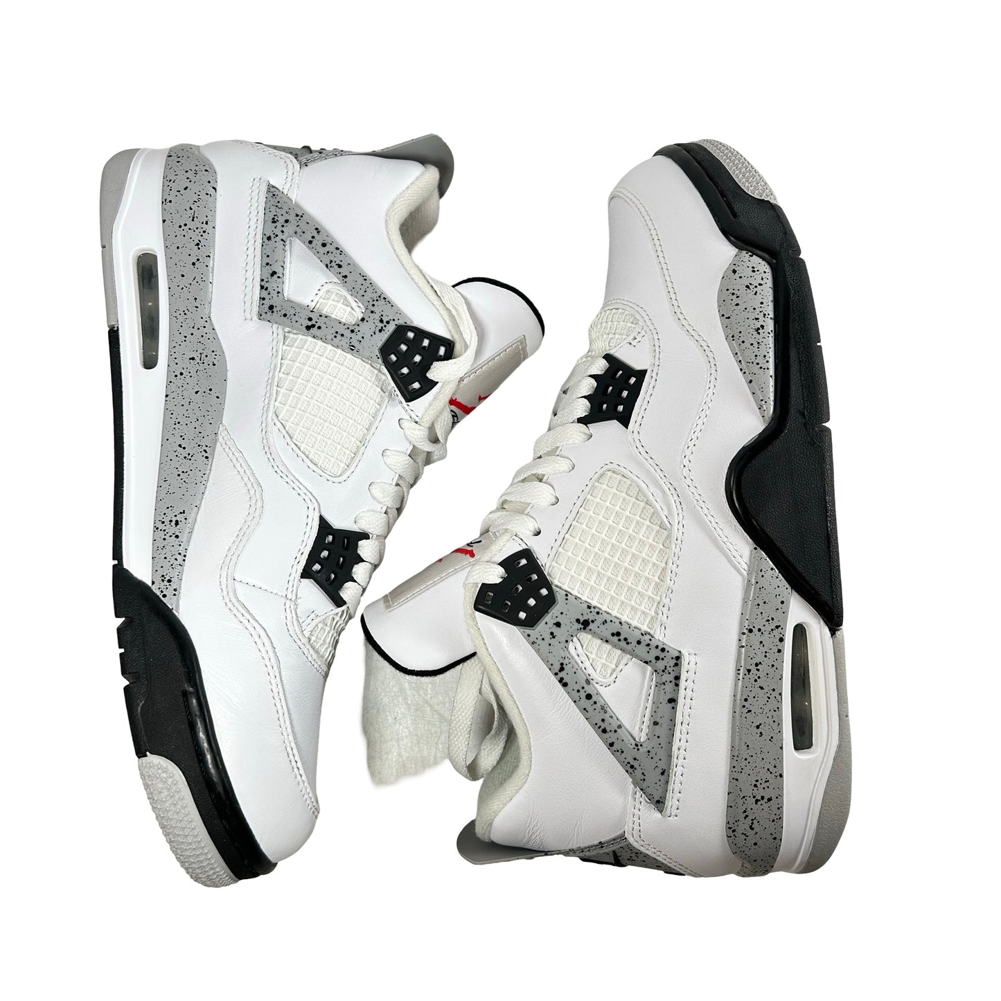 840606 192 Jordan 4 White Cement [USED] - 9 M (Used3)