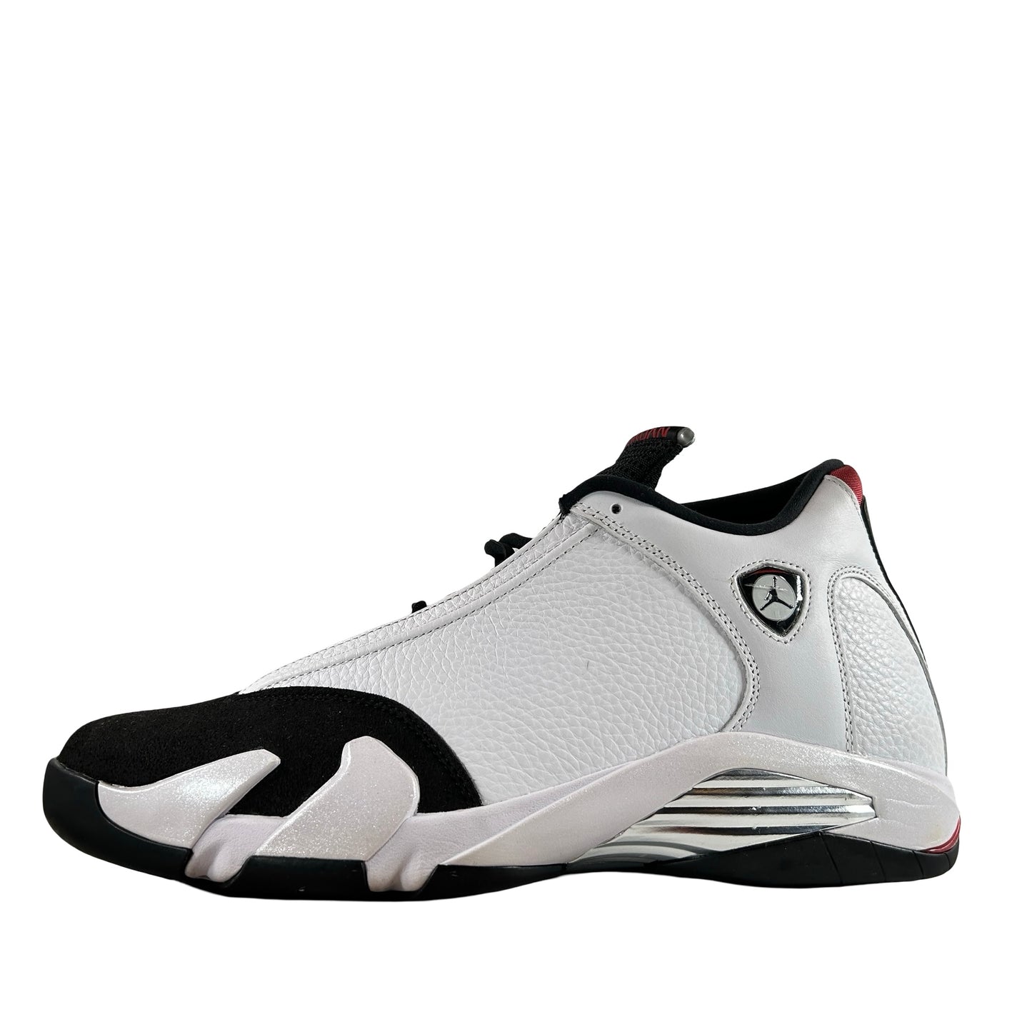 487471 160 Jordan 14 Retro Black Toe (2024) [USED] - 13 M (Used) (No Insoles)