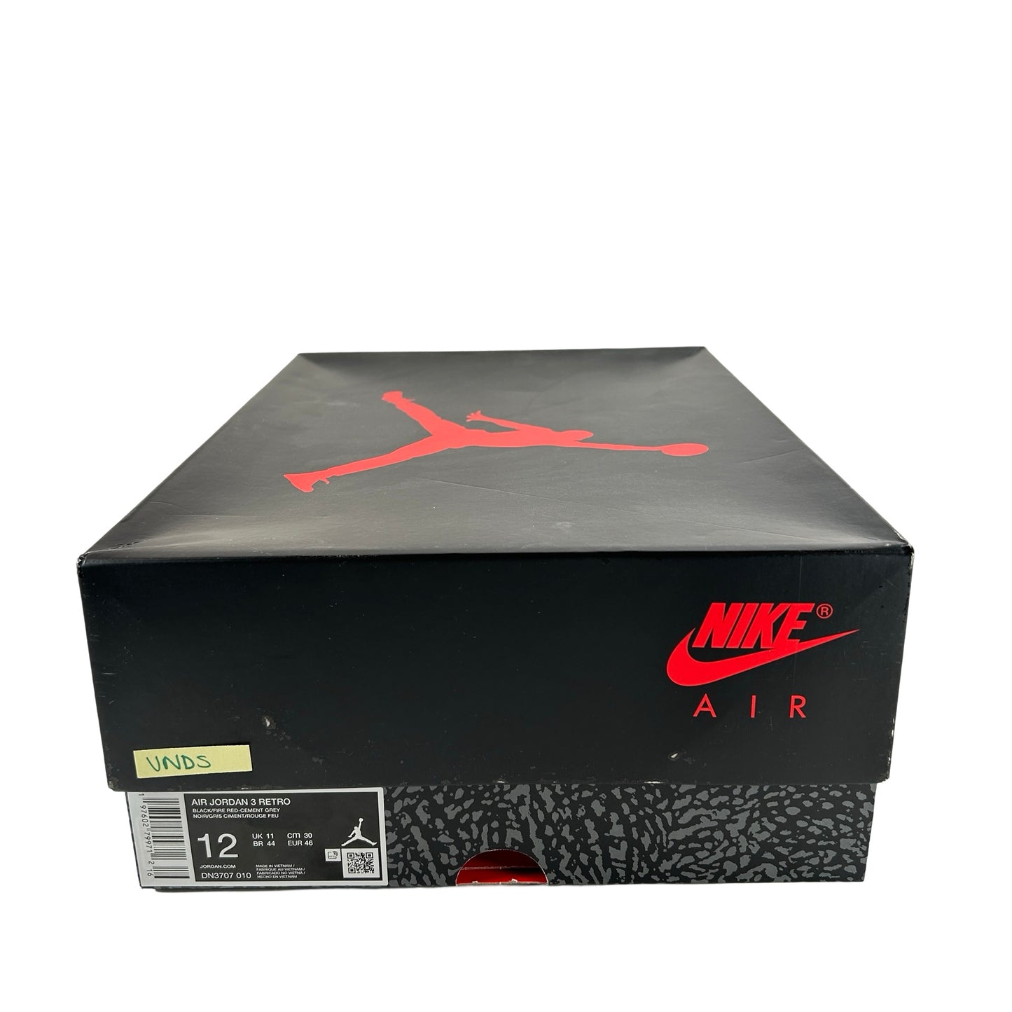 DN3707 010 Jordan 3 Retro Black Cement Reimagined (2024) [USED] - 12 M (VNDS)