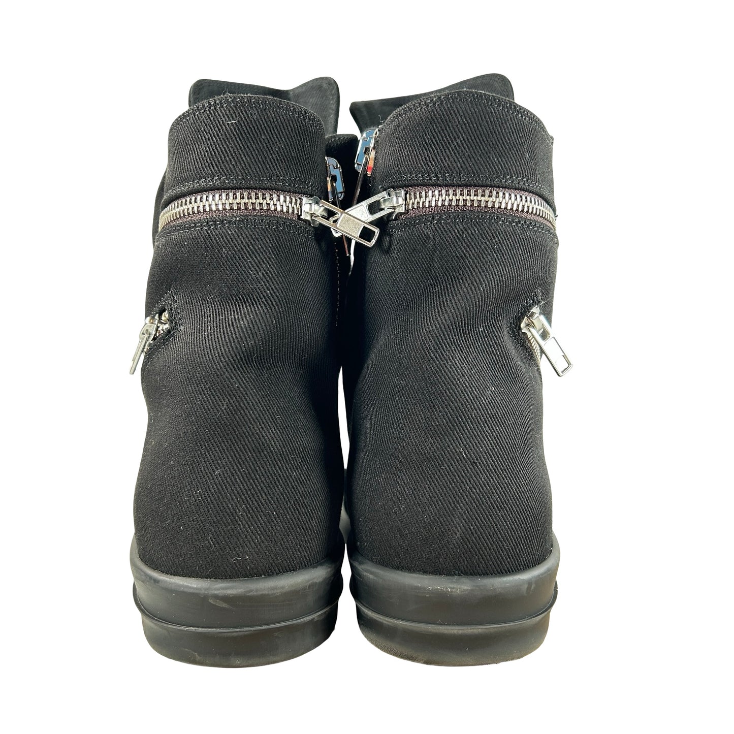 DU02E7808 DO 09 Rick Owens Drkshdw Cargo High Sneakers Triple Box - EU 45 (Used)