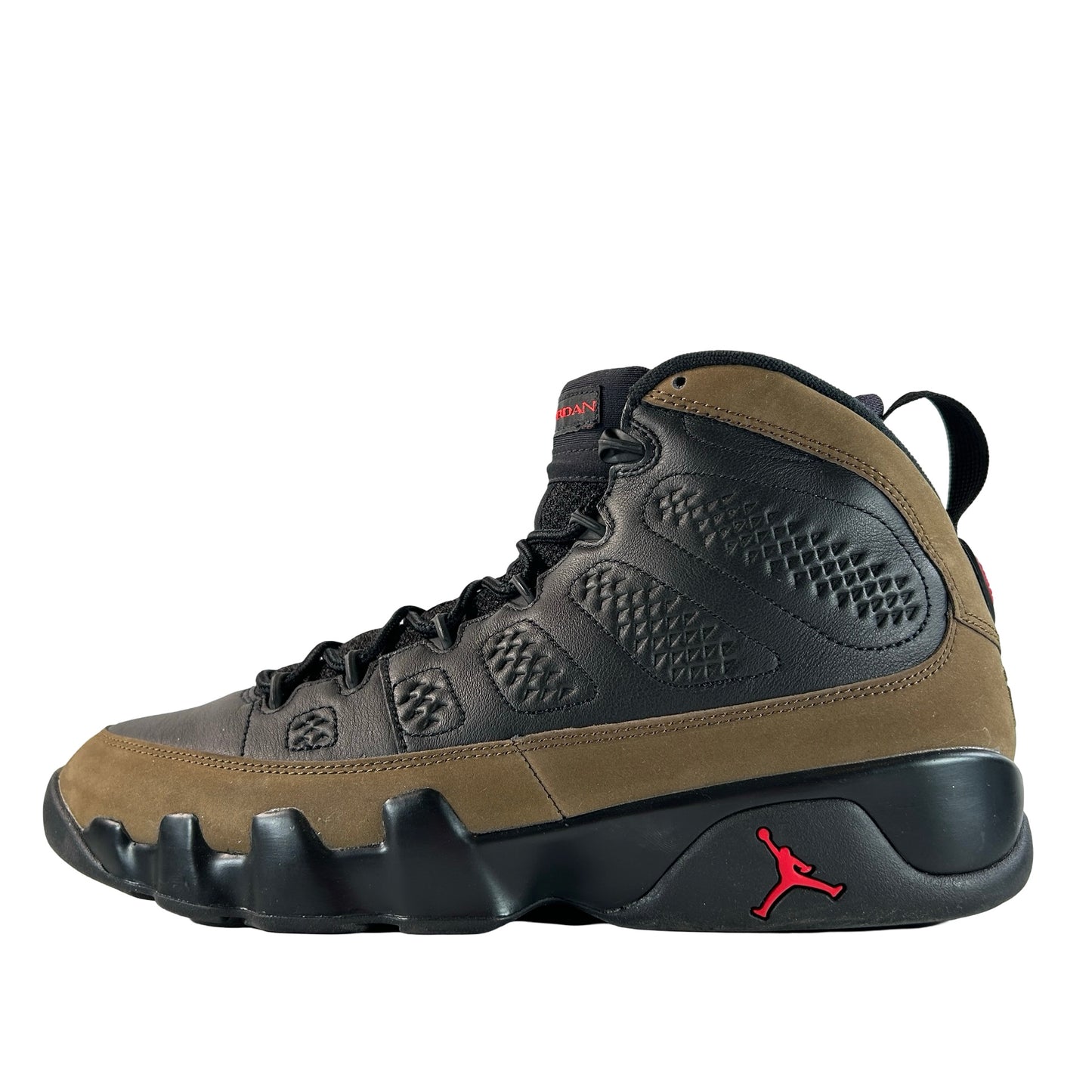 HV4794 030 Air Jordan 9 Retro Olive (2024) [USED] - 10.5 M (Used2)