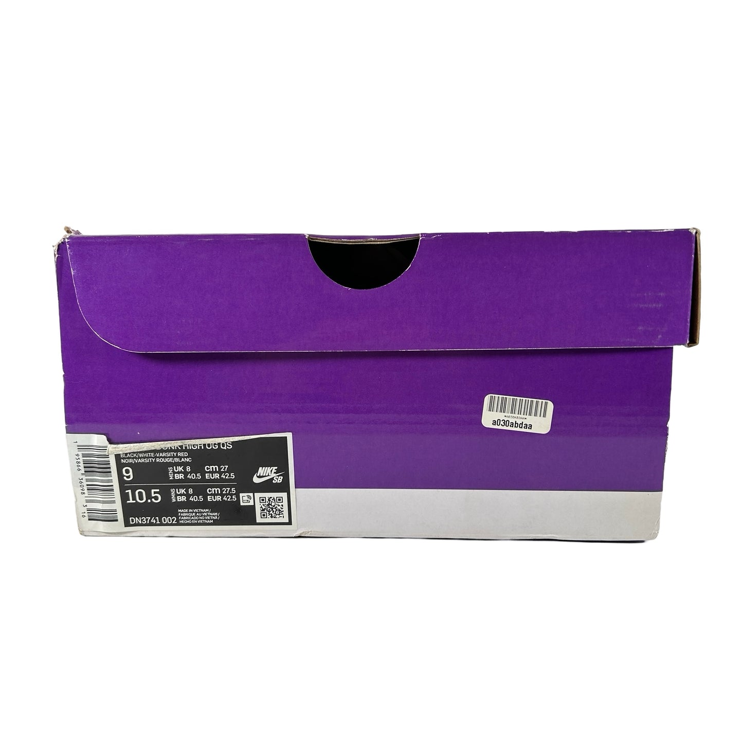 DN3741 002 Nike SB Dunk Supreme BAM Black [USED] - 9 M (Used)