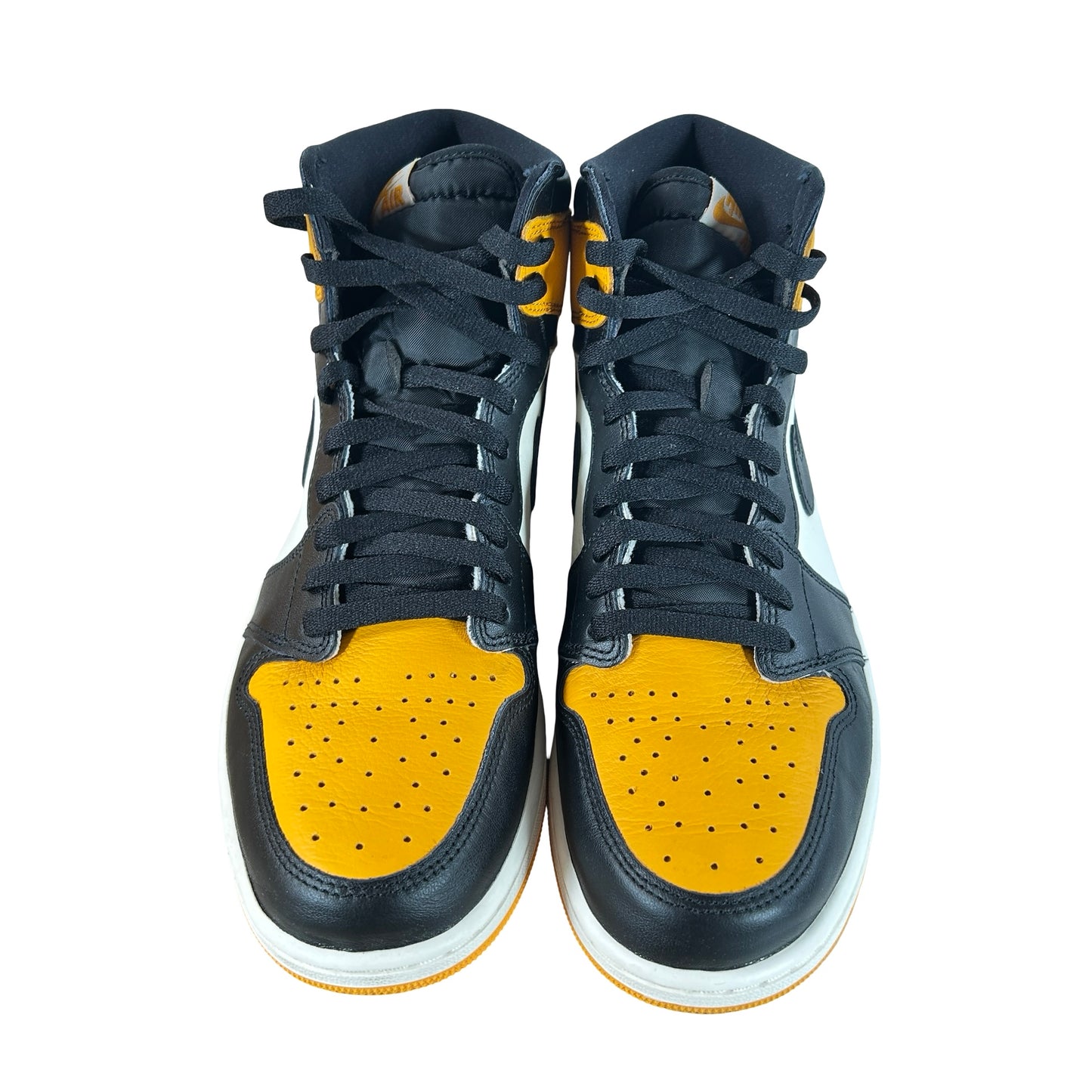555088 711 Jordan 1 Retro High OG Yellow Toe [USED] - 12 M (Used6)