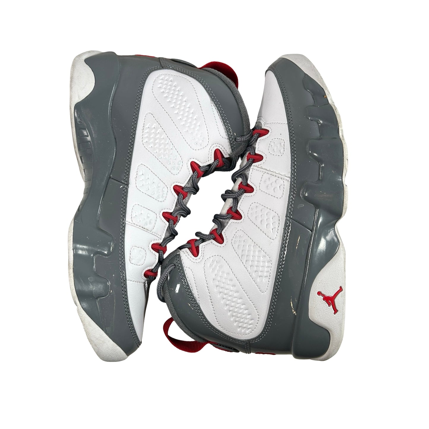 CT8019 162 Jordan 9 Retro Fire Red [USED] - 7 M (Used)