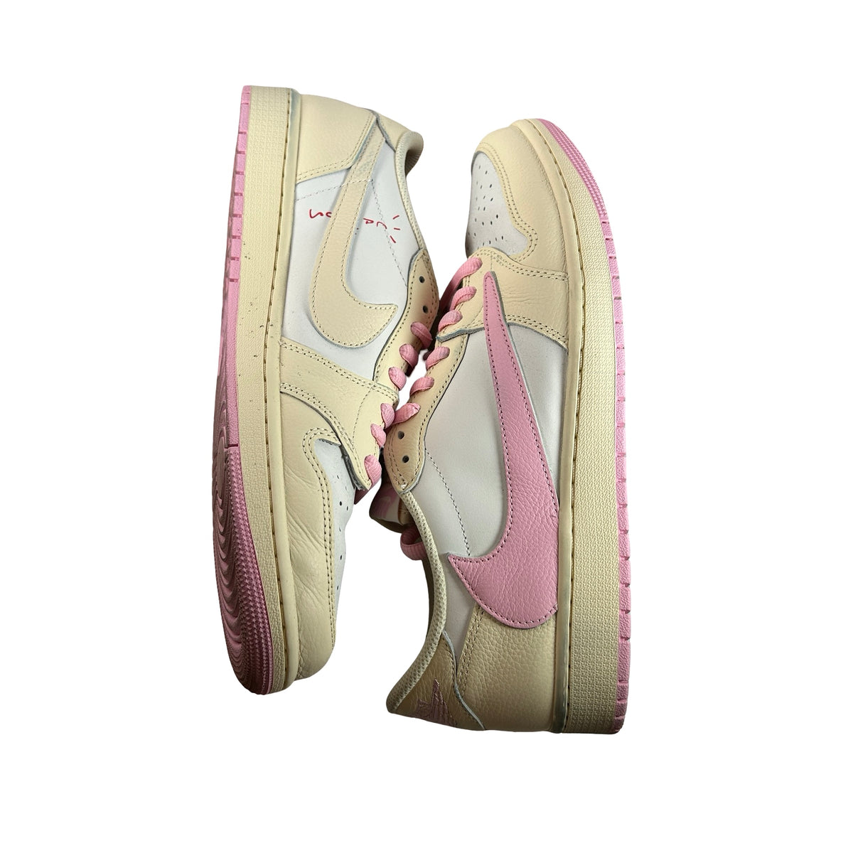 IQ7604 100 Jordan 1 Retro Low OG SP Travis Scott Shy Pink [USED] - 12 M (Used3)
