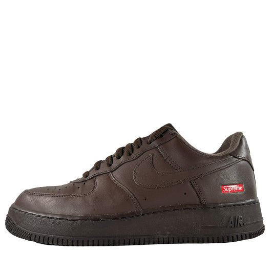 CU9225 200 Nike Air Force 1 Low Supreme Baroque Brown [USED] - 9 M (Used)