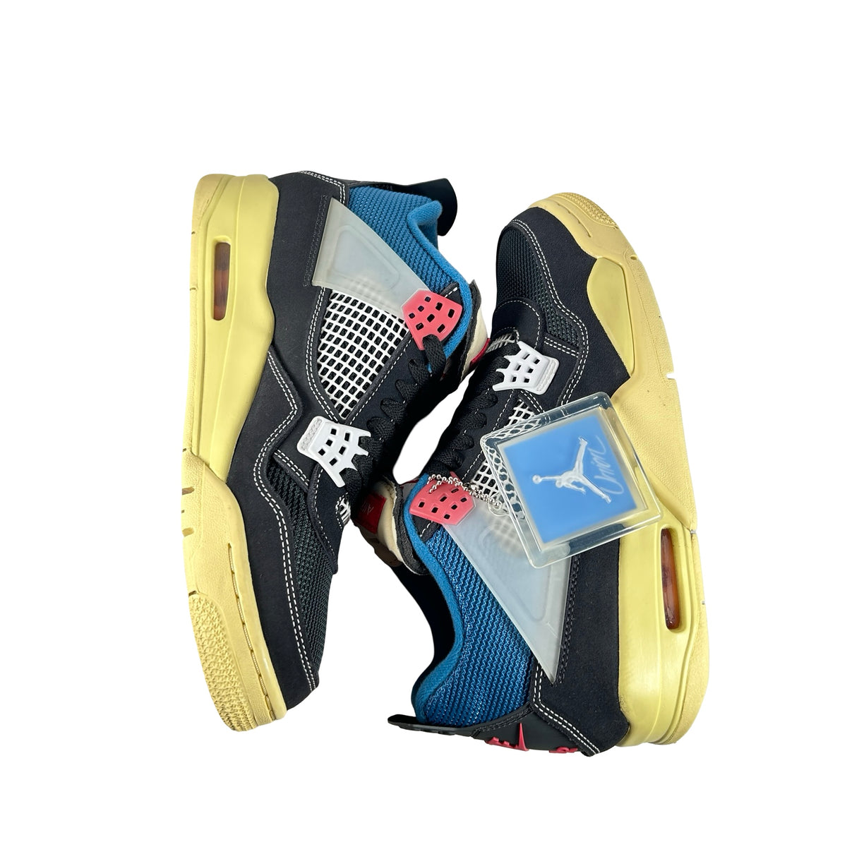 DC9533 001 Jordan 4 Retro Union Off Noir [USED] - 9 M (VNDS2)