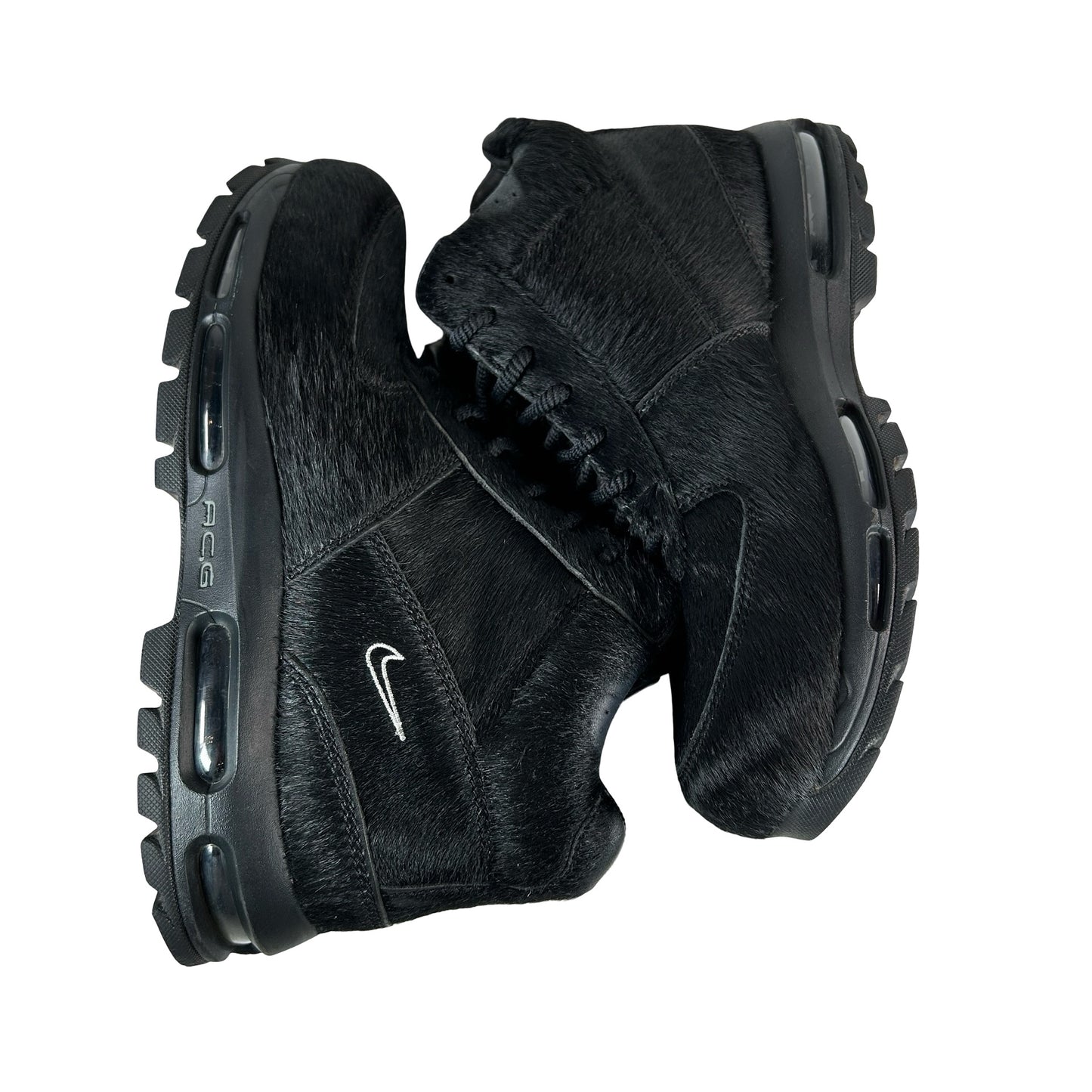 IO4635 001 Nike Air Max Goadome Black Pony Hair [USED] - 9.5 M (Used)