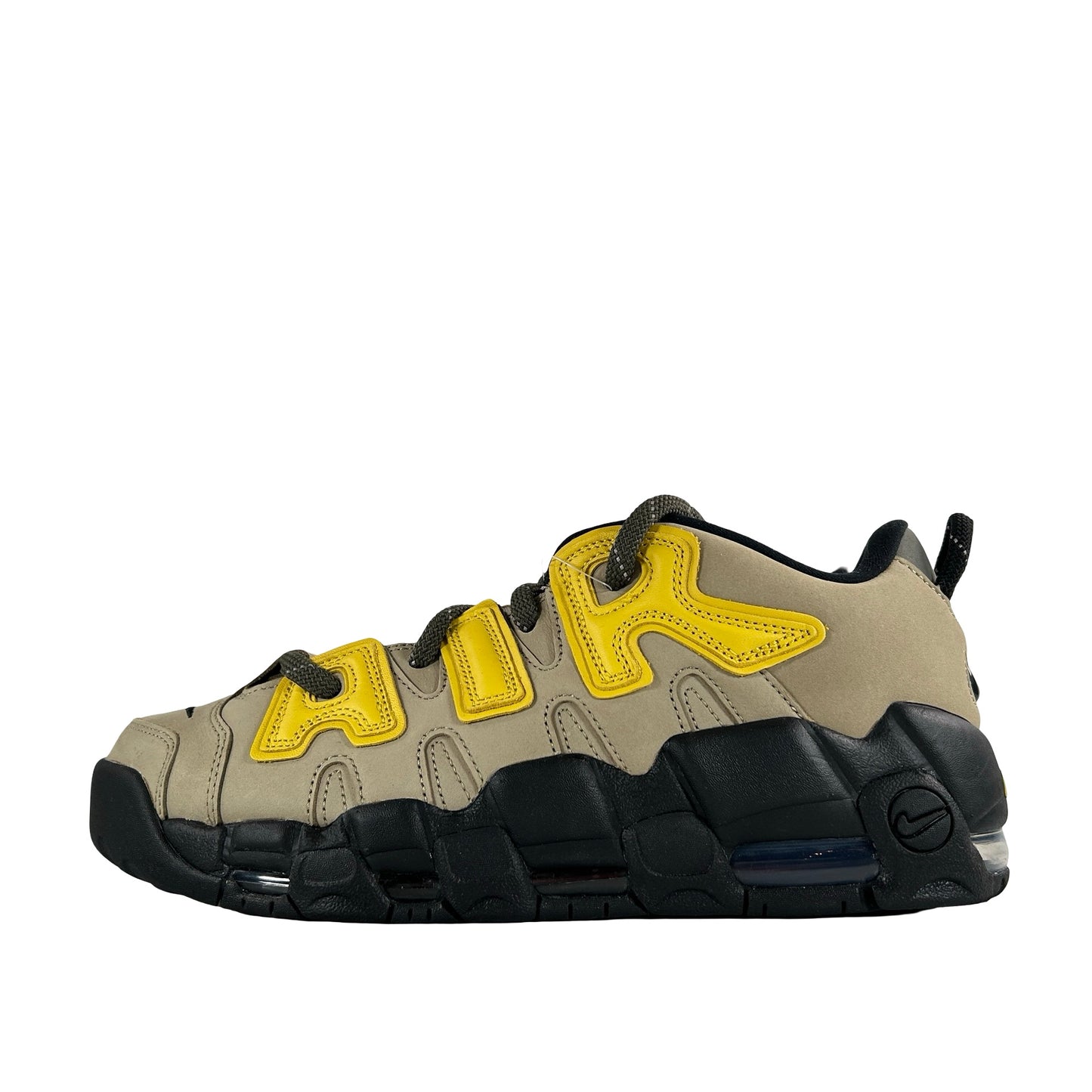 FB1299 200 Nike Air More Uptempo Low AMBUSH Sulfur [USED] - 10.5 M (Used) (No Box)