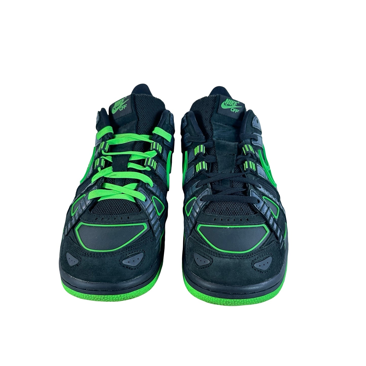 CU6015 001 Nike Air Rubber Dunk Off-White Green Strike [USED] - 10 M (Used3)