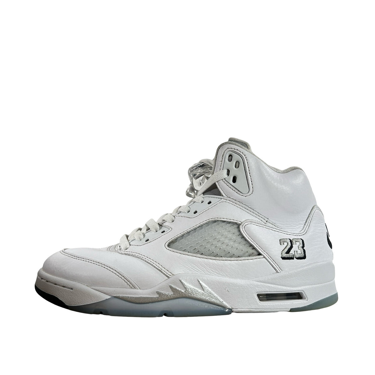 HQ7978 103 Jordan 5 Retro White Metallic (2026) [USED] - 8.5 M (Used)