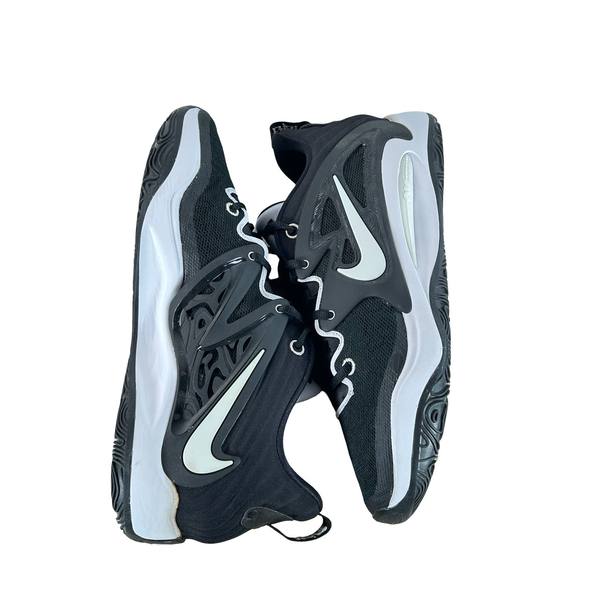 DX6648 002 Nike KD 15 TB Black White White