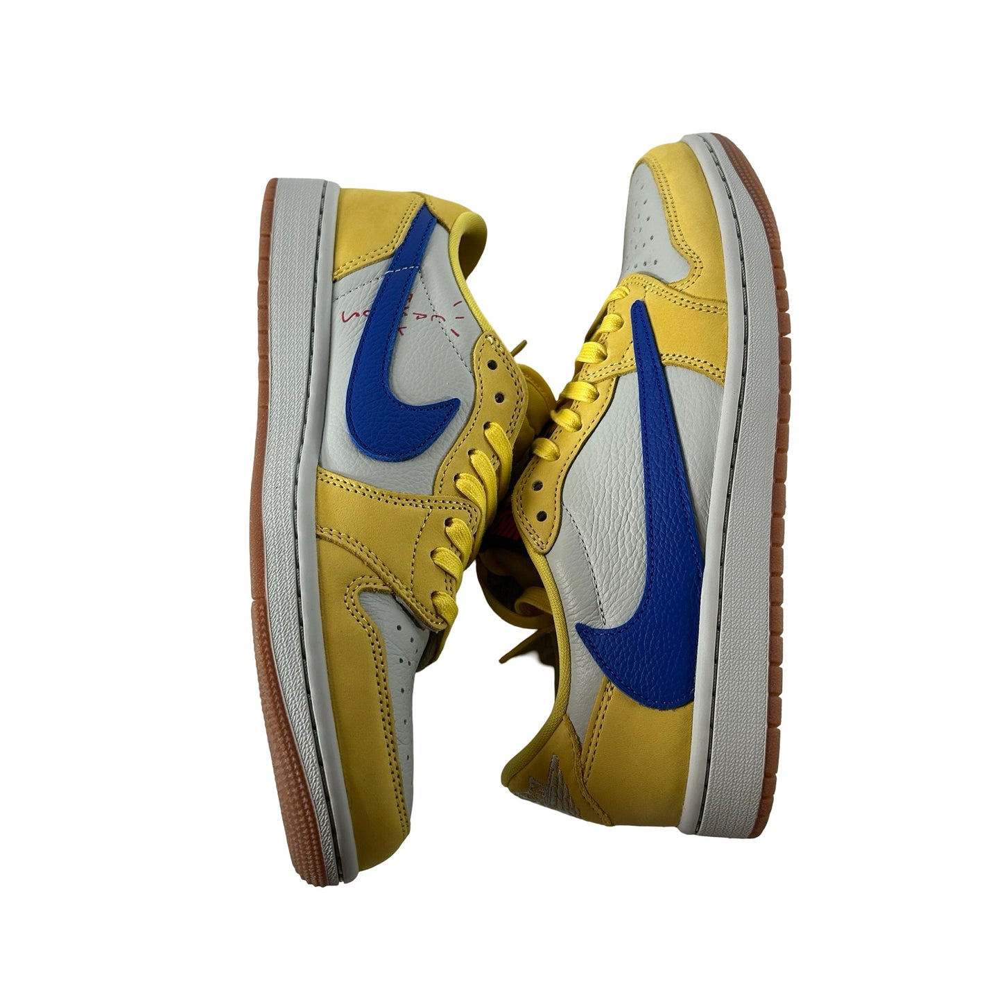 DZ4137 700 Jordan 1 Retro Low OG SP Travis Scott Canary (Women's) [USED] - 9 W (VNDS3)