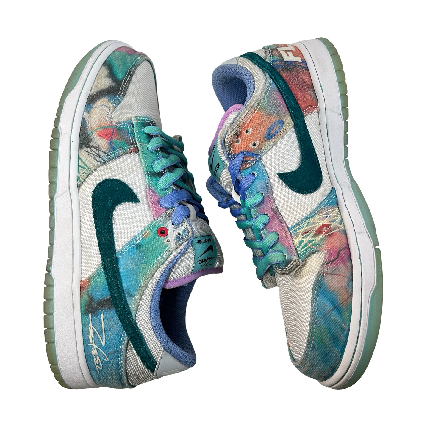 HF6061 400 Nike SB Dunk Low Futura Laboratories Bleached Aqua [USED] - 9.5 M (Used2)