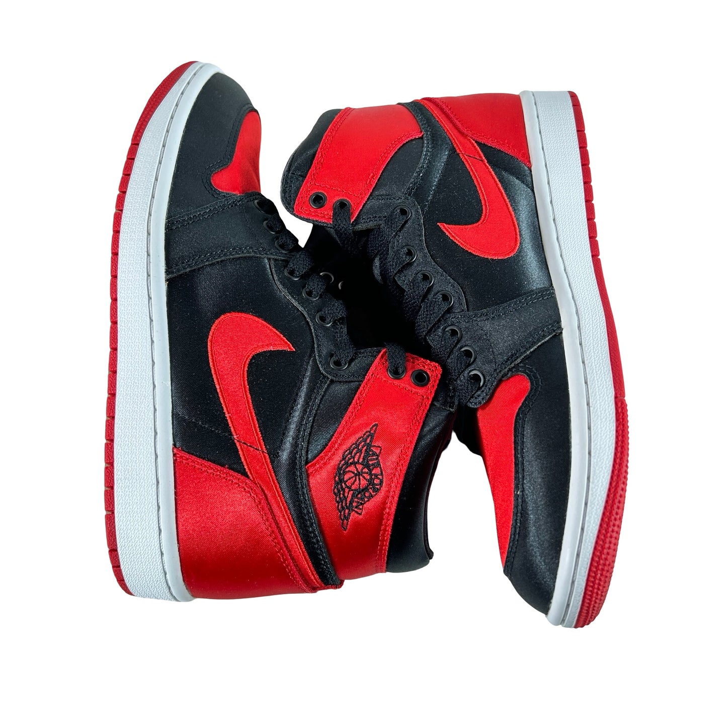 FD4810 061 Jordan 1 Retro High OG Satin Bred [USED] - 8 W (Used)