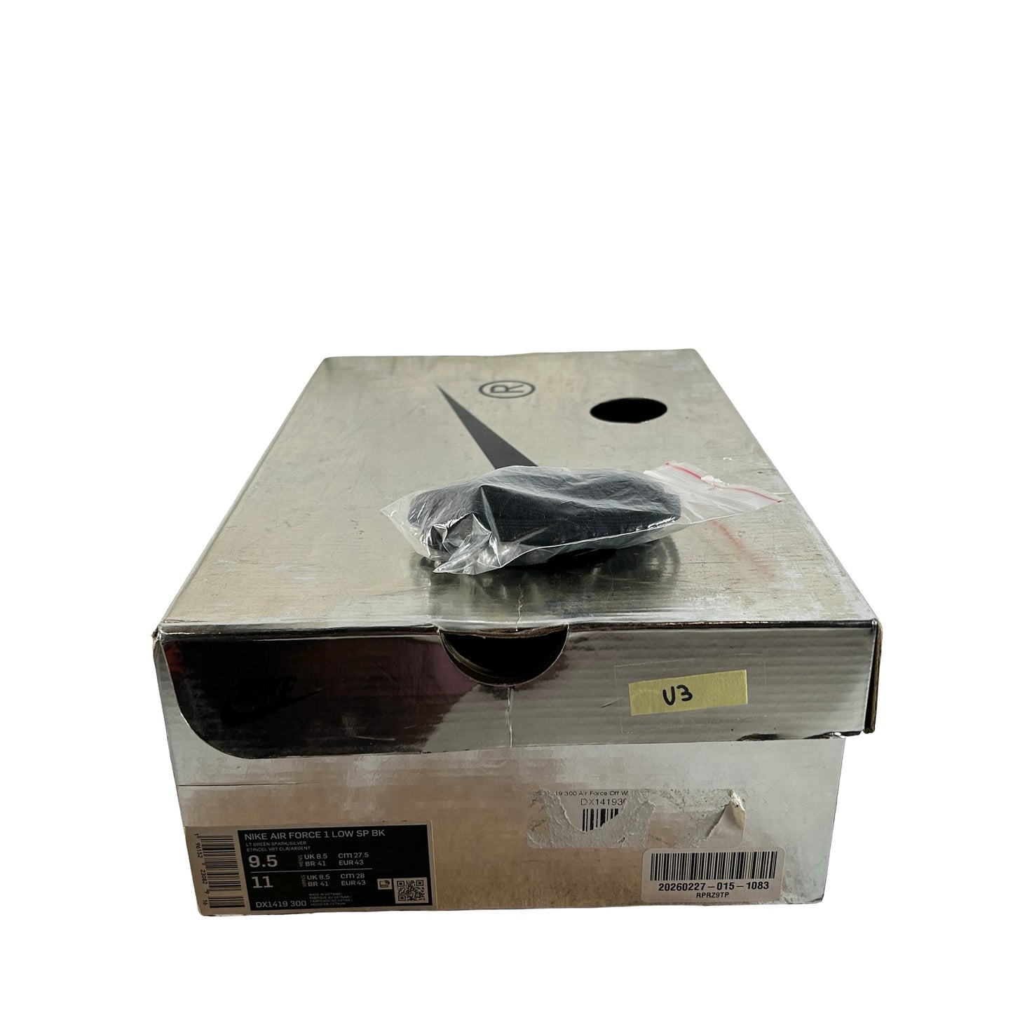 DX1419 300 Air Force Off White Brooklyn [USED] - 9.5 M (Used3)