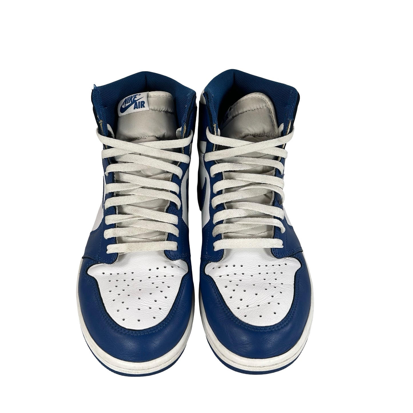 555088 127 Jordan 1 Retro Storm Blue [USED] - 11 M (Used) (No Box)