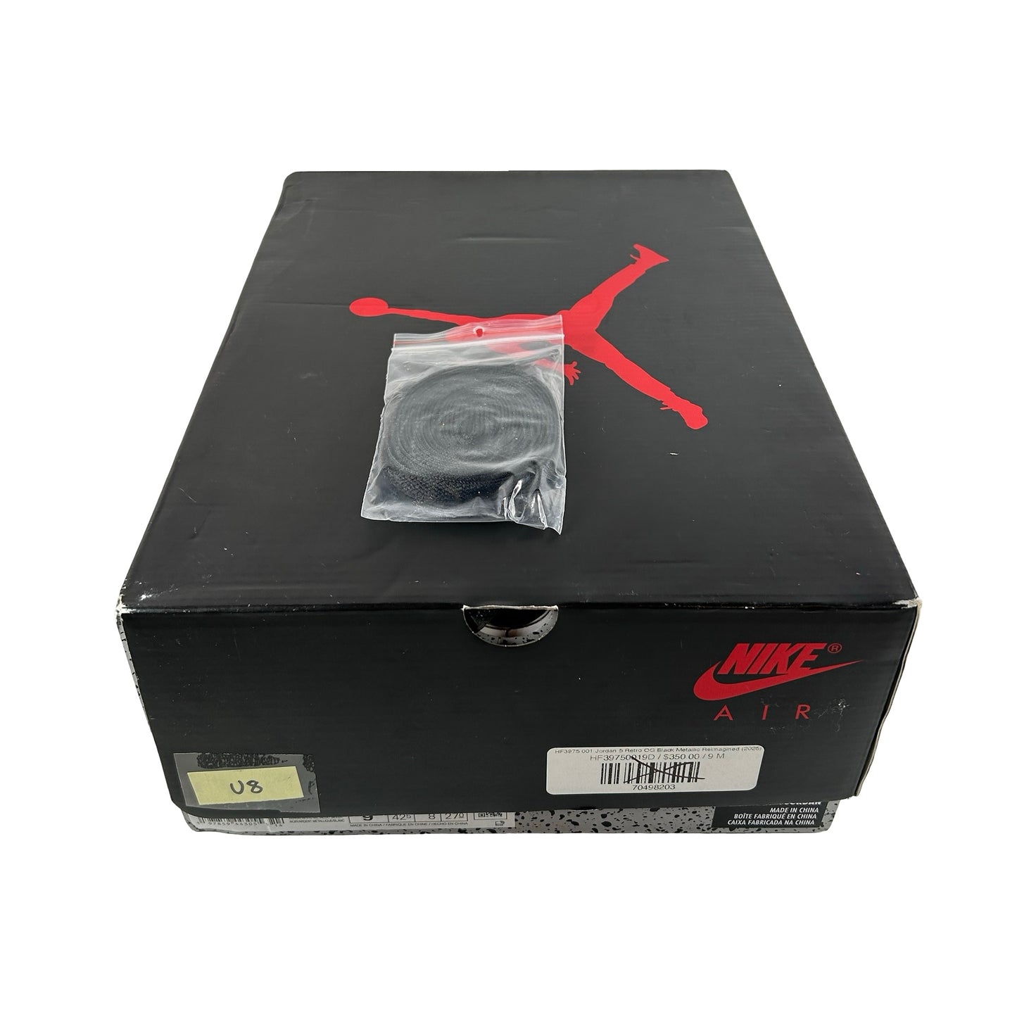 HF3975 001 Jordan 5 Retro OG Black Metallic Reimagined [USED] - 9 M (Used8)